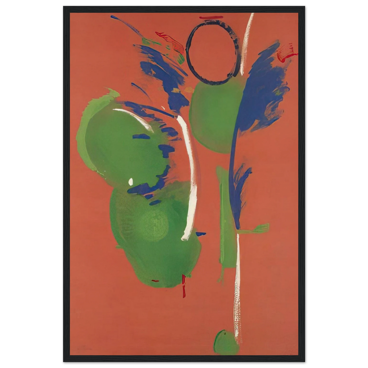 Mary, Mary - 1987 Framed Poster | Helen Frankenthaler Framed Prints Wall Art | Frankenthaler Helen