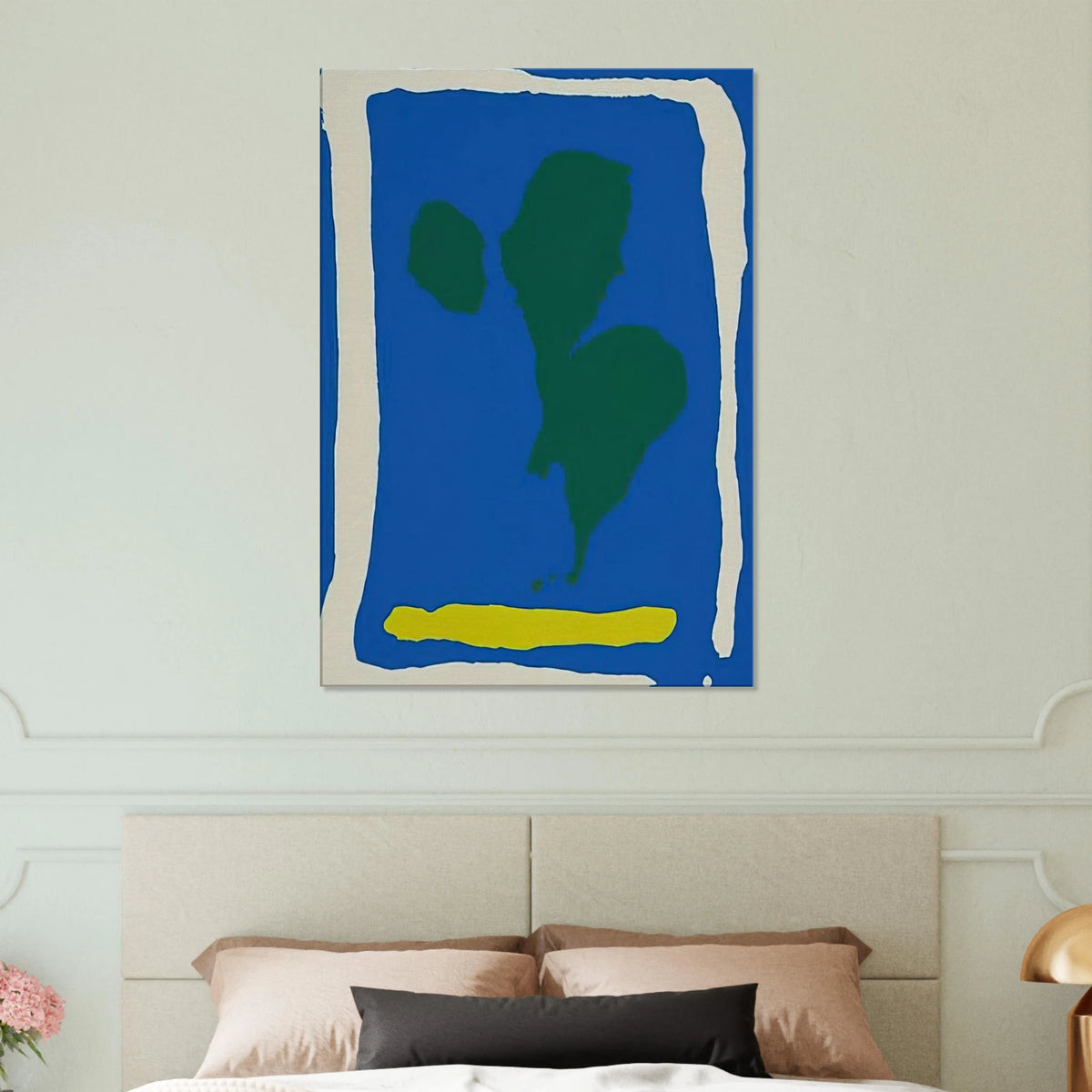 Air Frame - 1965 Canvas | Helen Frankenthaler Canvas | Frankenthaler Helen