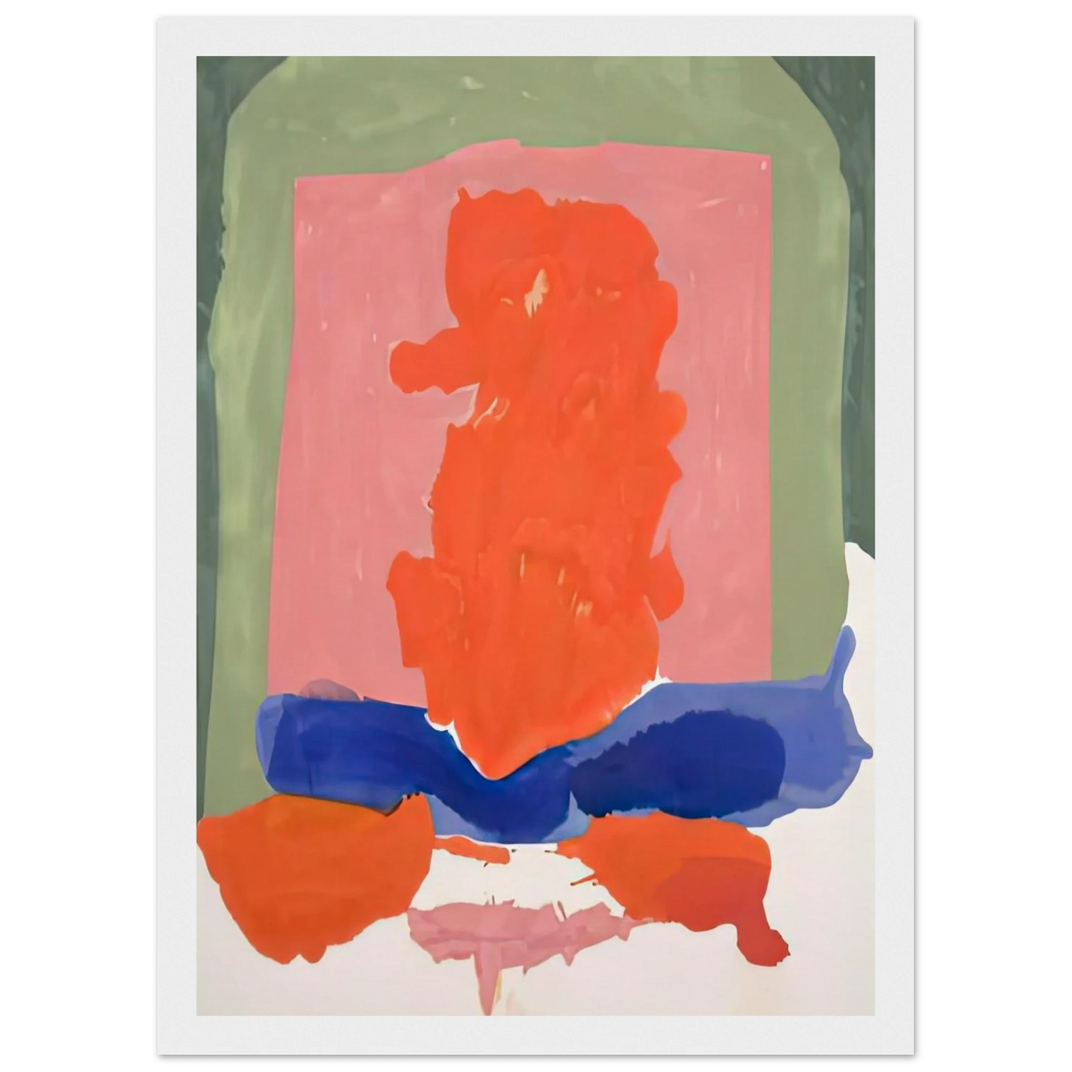 Small's Paradise, 1964- Framed Poster | Helen Frankenthaler Framed Prints Wall Art | Frankenthaler Helen