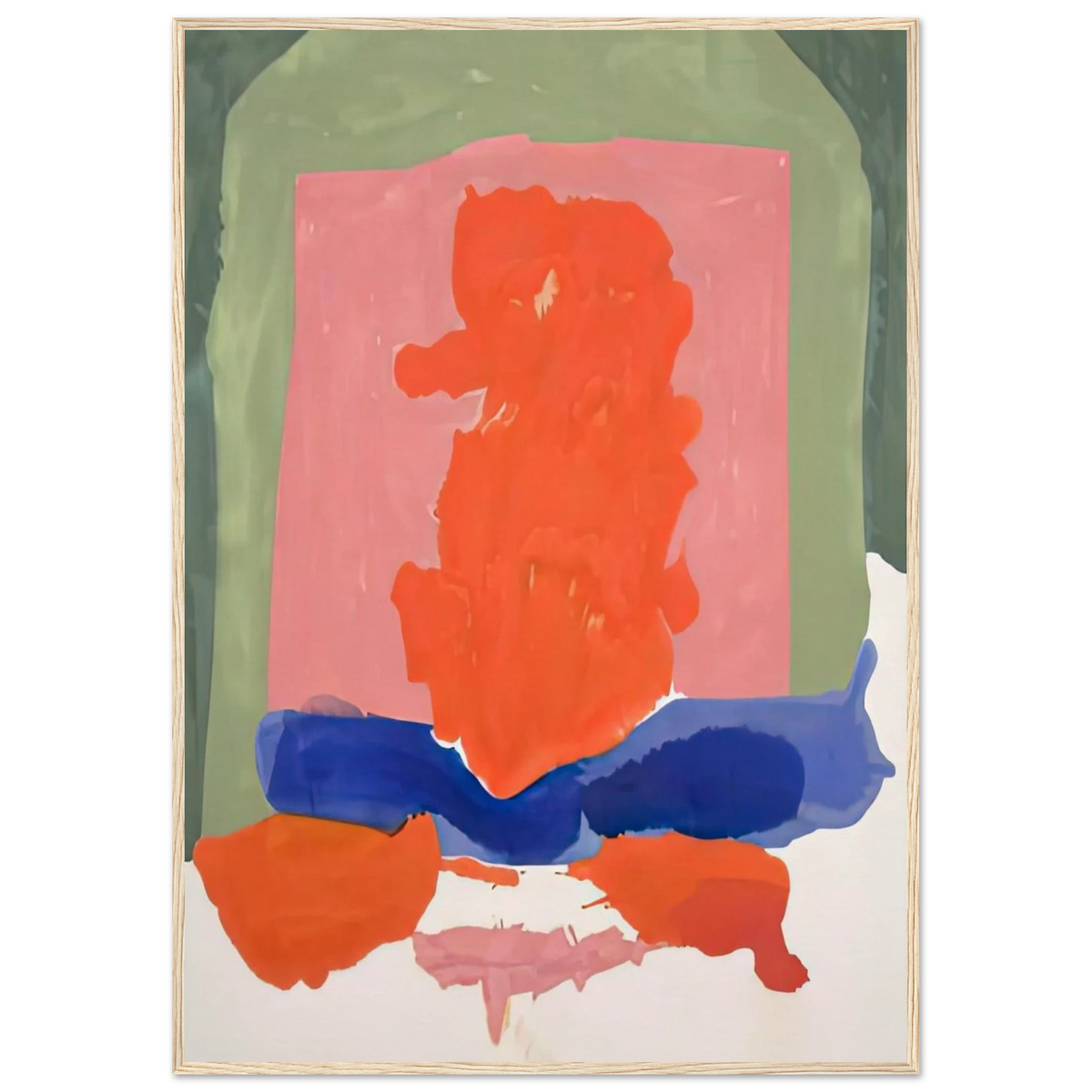Small's Paradise, 1964- Framed Poster | Helen Frankenthaler Framed Prints Wall Art | Frankenthaler Helen