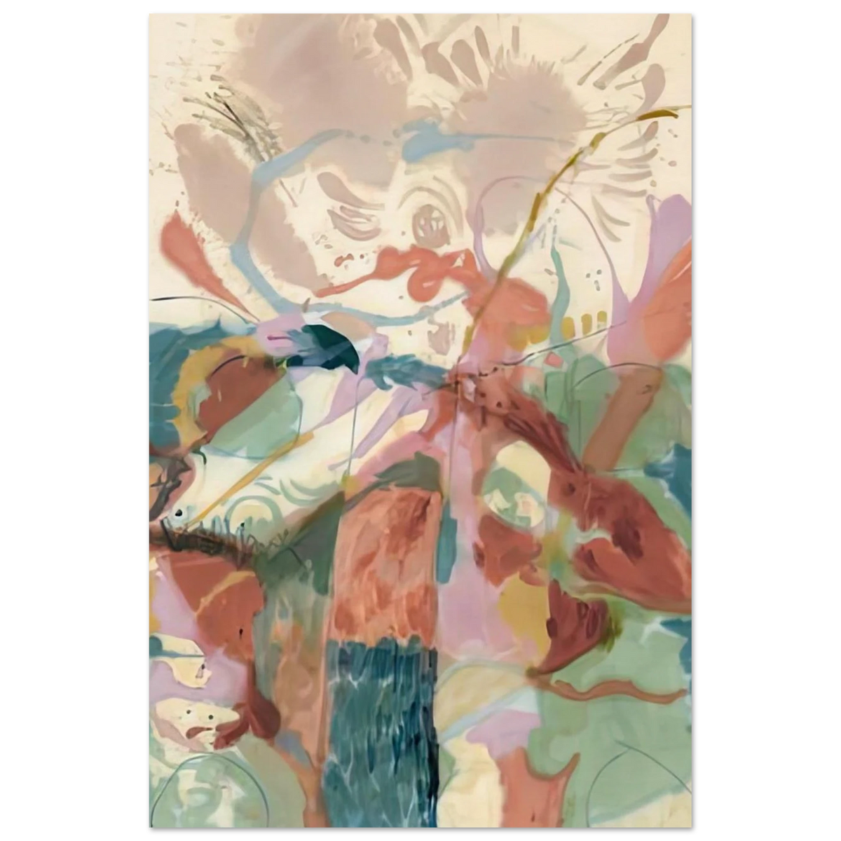 Jacob's Ladder, 1957- Poster | Helen Frankenthaler Poster | Frankenthaler Helen