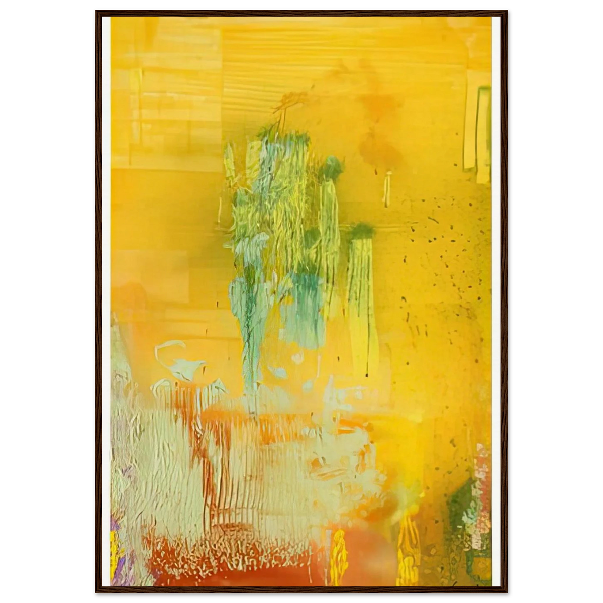 Aspens, 1991- Framed Poster | Helen Frankenthaler Framed Prints Wall Art | Frankenthaler Helen