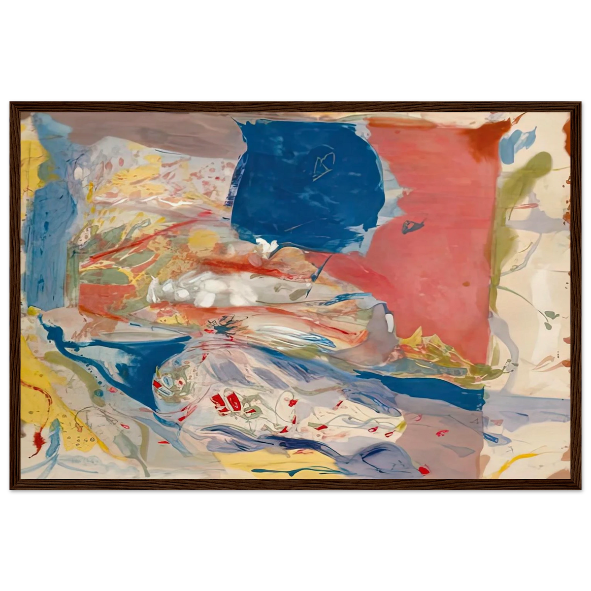 Lorelei, 1957- Framed Poster | Helen Frankenthaler Framed Prints Wall Art | Frankenthaler Helen