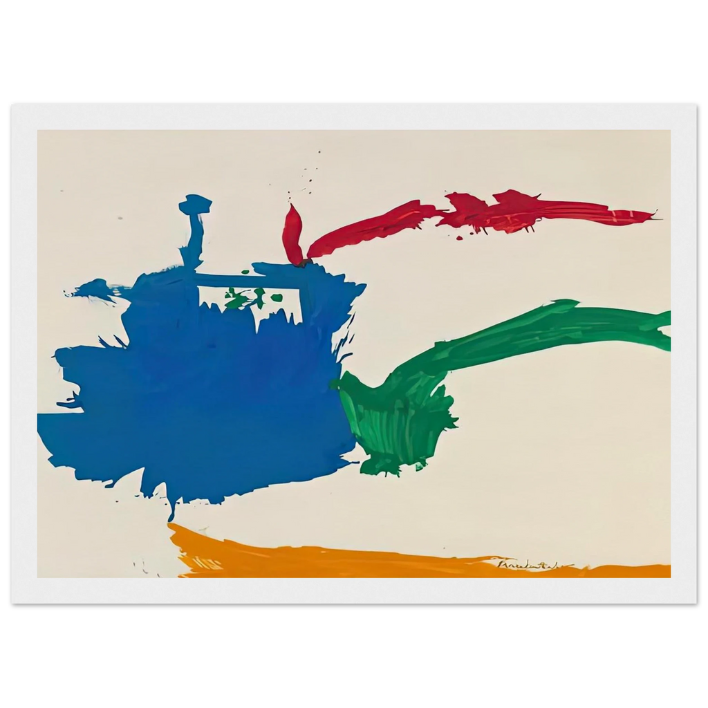 Italian Beach, 1960- Framed Poster | Helen Frankenthaler Framed Prints Wall Art | Frankenthaler Helen
