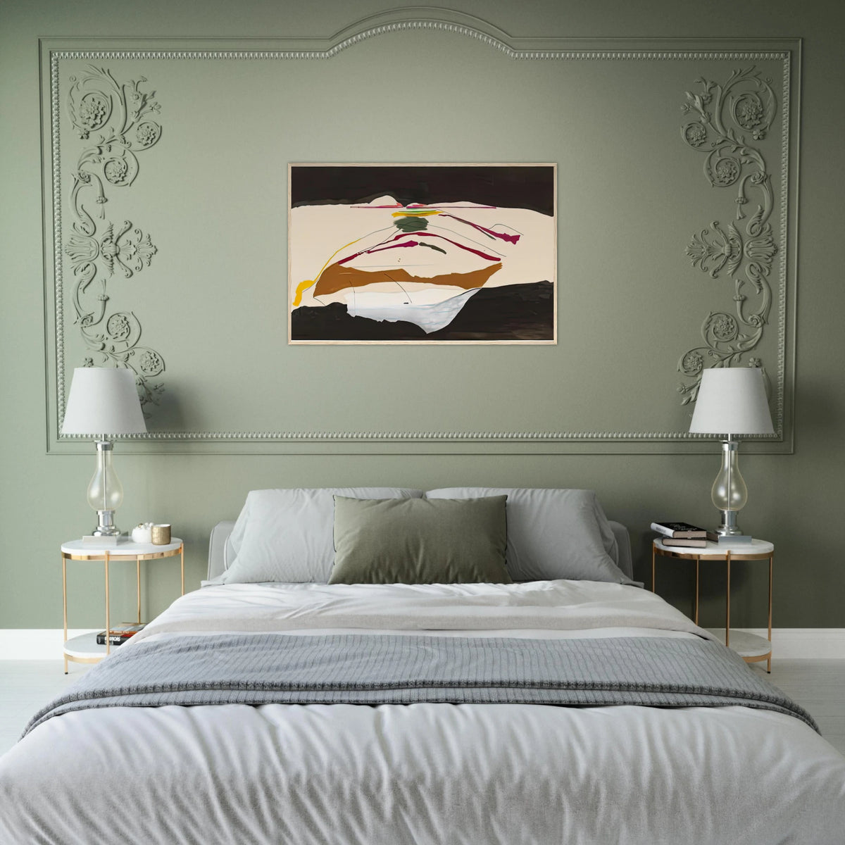 New Paths, 1973- Framed Poster | Helen Frankenthaler Framed Prints Wall Art | Frankenthaler Helen