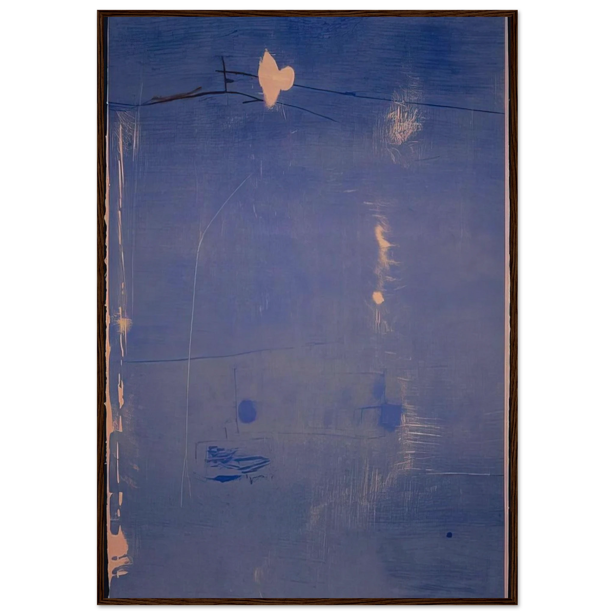 Cameo - 1980 Framed Poster | Helen Frankenthaler Framed Prints Wall Art | Frankenthaler Helen