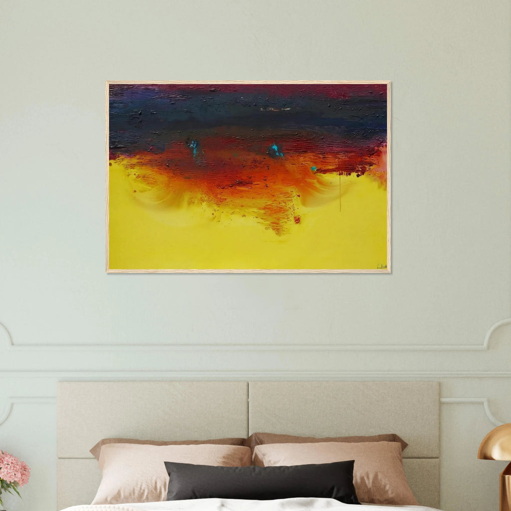 Adirondacks - 1992 Framed Poster | Helen Frankenthaler Framed Prints Wall Art | Frankenthaler Helen