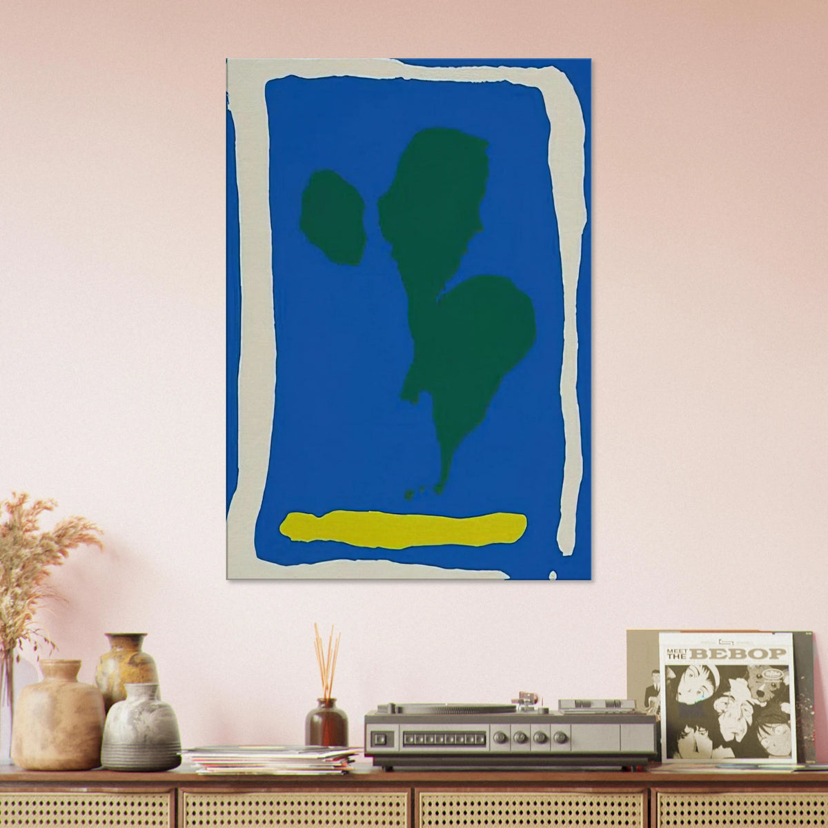 Air Frame - 1965 Canvas | Helen Frankenthaler Canvas | Frankenthaler Helen
