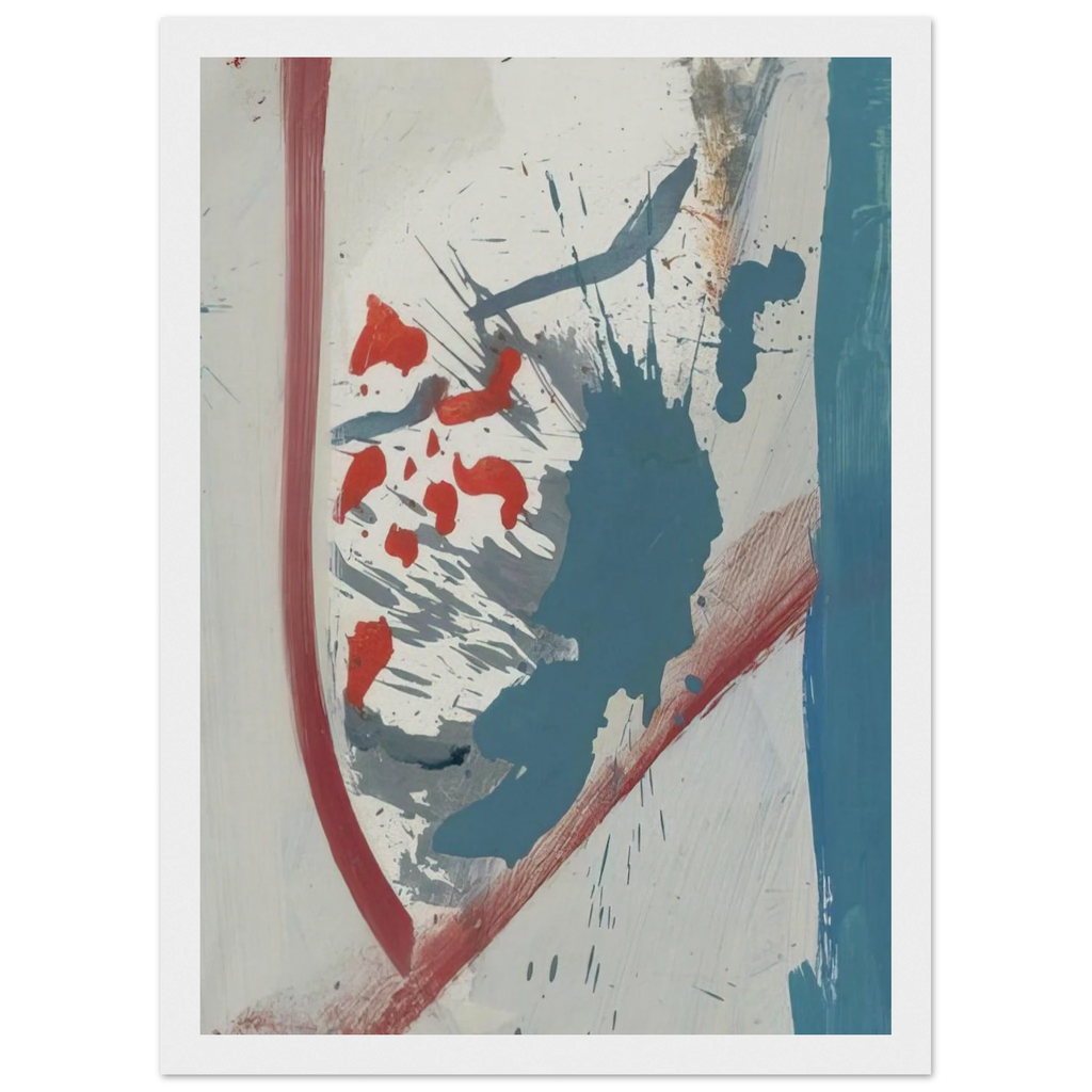 Untitled - 1960 Framed Poster | Helen Frankenthaler Framed Prints Wall Art | Frankenthaler Helen