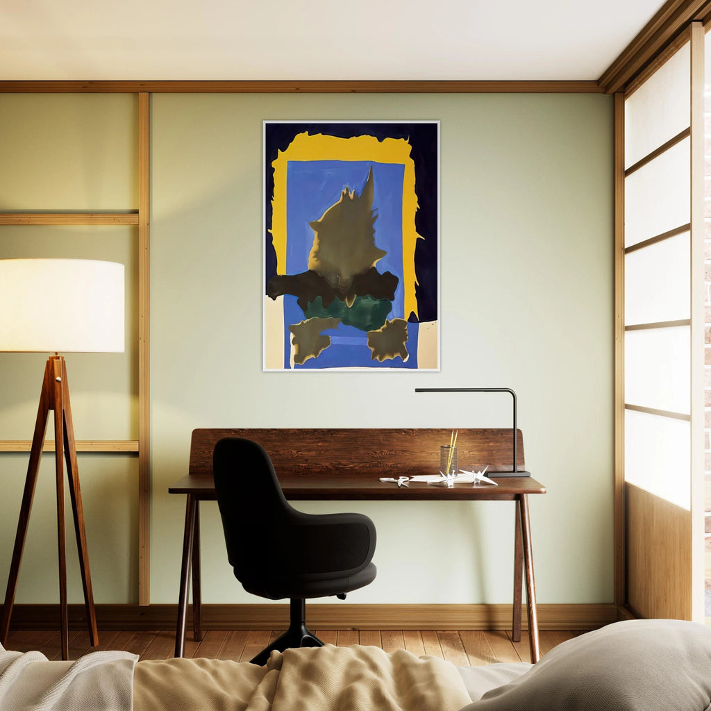 Interior Landscape - 1964 Framed Poster | Helen Frankenthaler Framed Prints Wall Art | Frankenthaler Helen