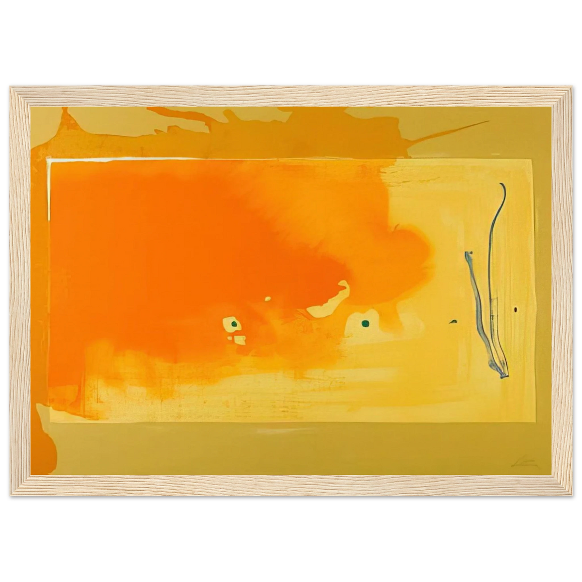 Bilbao - 1998 Framed Poster | Helen Frankenthaler Framed Prints Wall Art | Frankenthaler Helen
