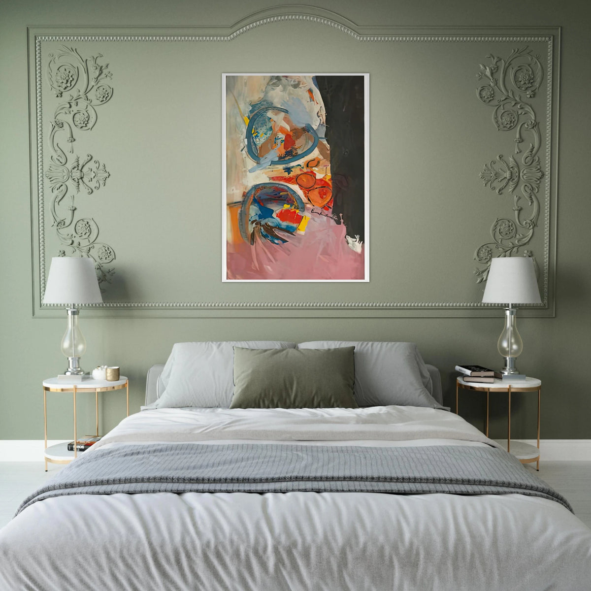 Take Off, 1956- Framed Poster | Helen Frankenthaler Framed Prints Wall Art | Frankenthaler Helen