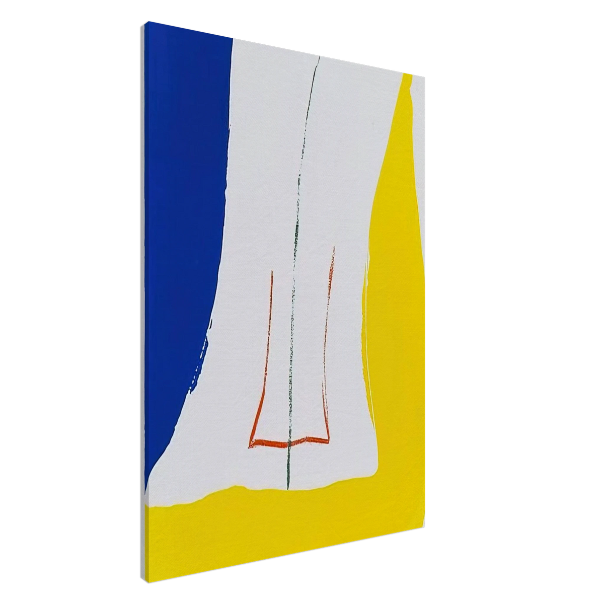 Sun Corner - 1968 Canvas | Helen Frankenthaler Canvas | Frankenthaler Helen