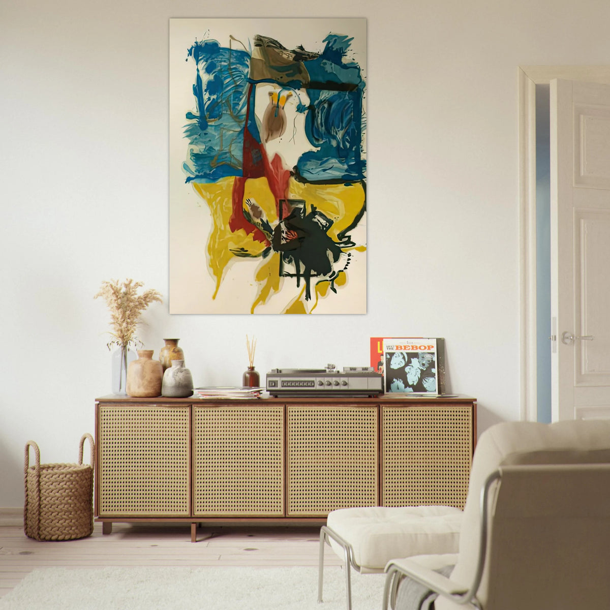 Beach Scene, 1961- Poster | Helen Frankenthaler Poster | Frankenthaler Helen