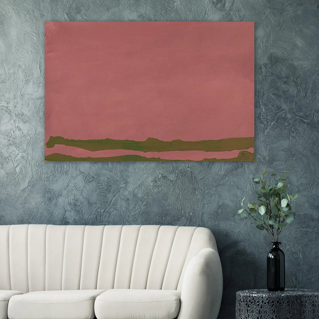 Green Likes Mauve - 1970 Poster | Helen Frankenthaler Poster | Frankenthaler Helen
