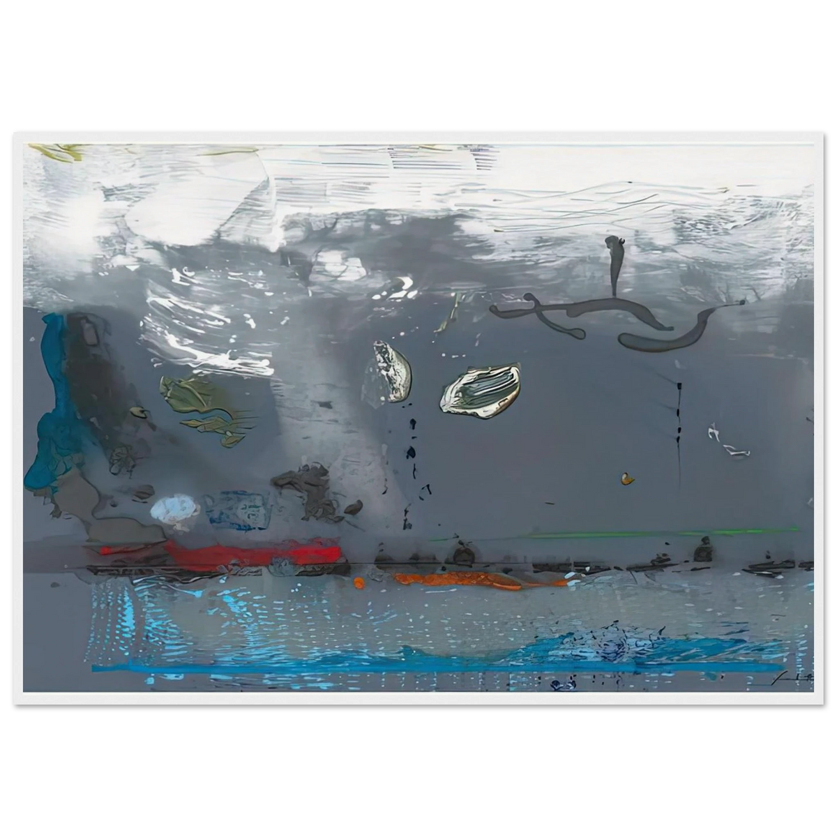 Vespers, 1992- Framed Poster | Helen Frankenthaler Framed Prints Wall Art | Frankenthaler Helen