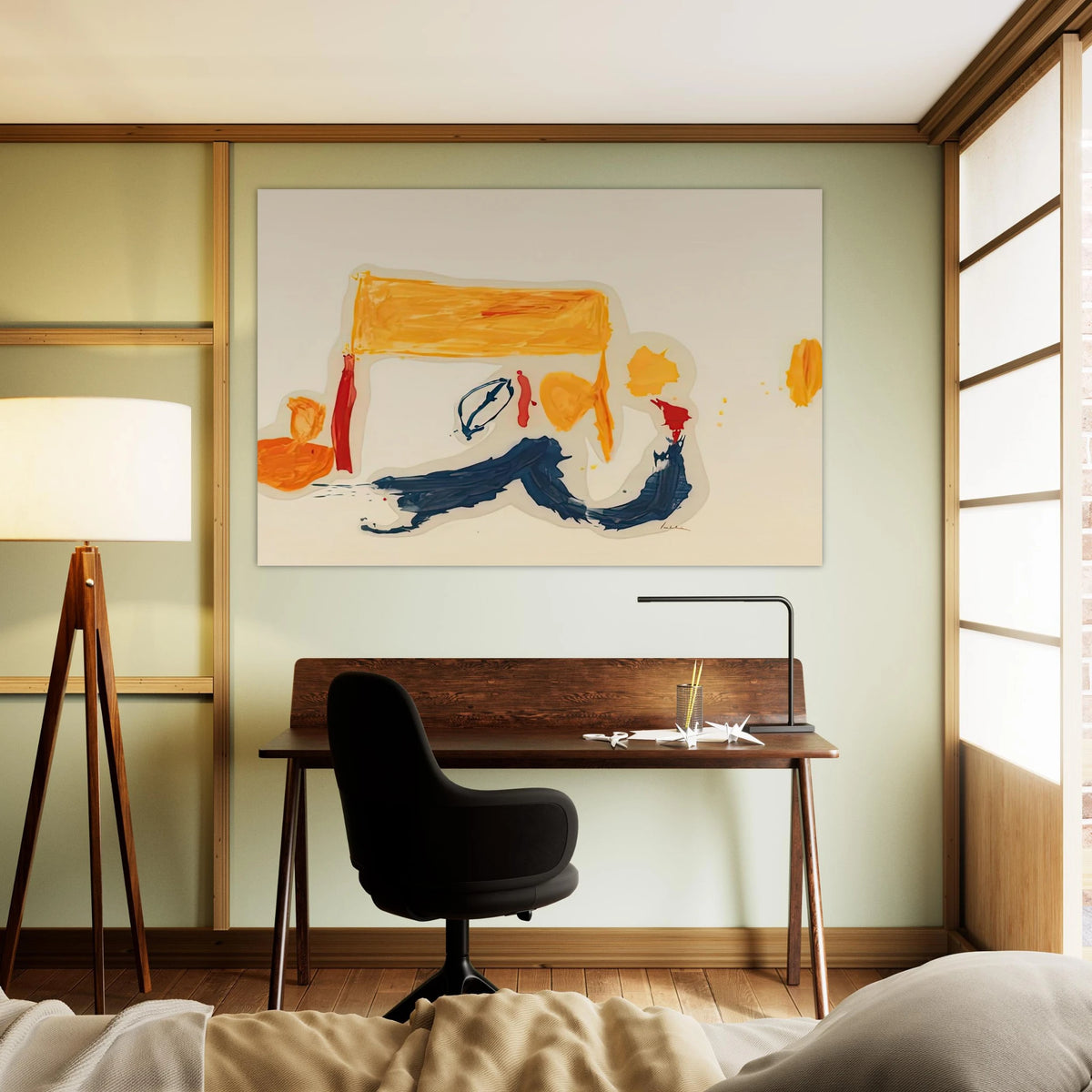 Yellow Games, 1962- Poster | Helen Frankenthaler Poster | Frankenthaler Helen