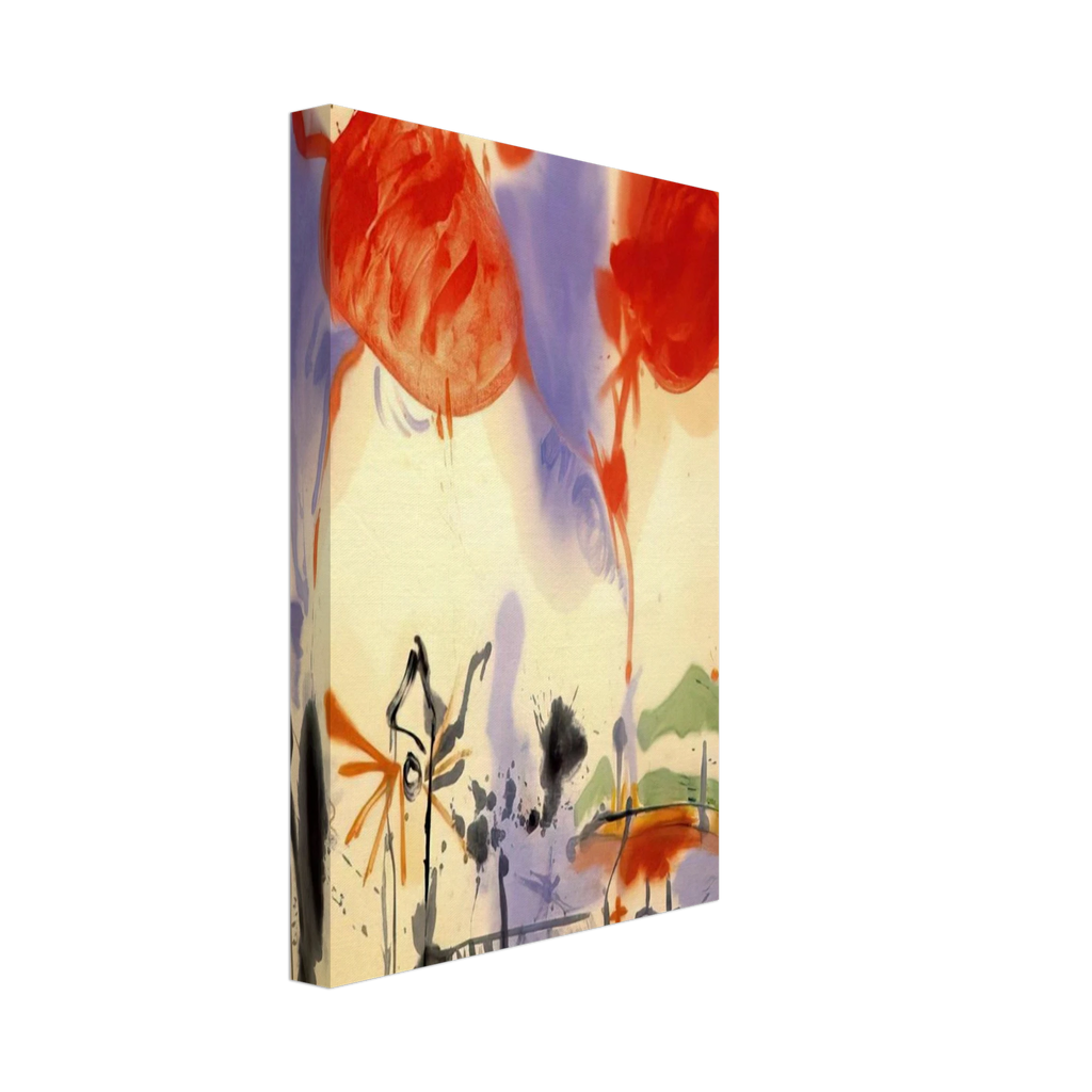 Round Trip - 1957 Canvas | Helen Frankenthaler Canvas | Frankenthaler Helen