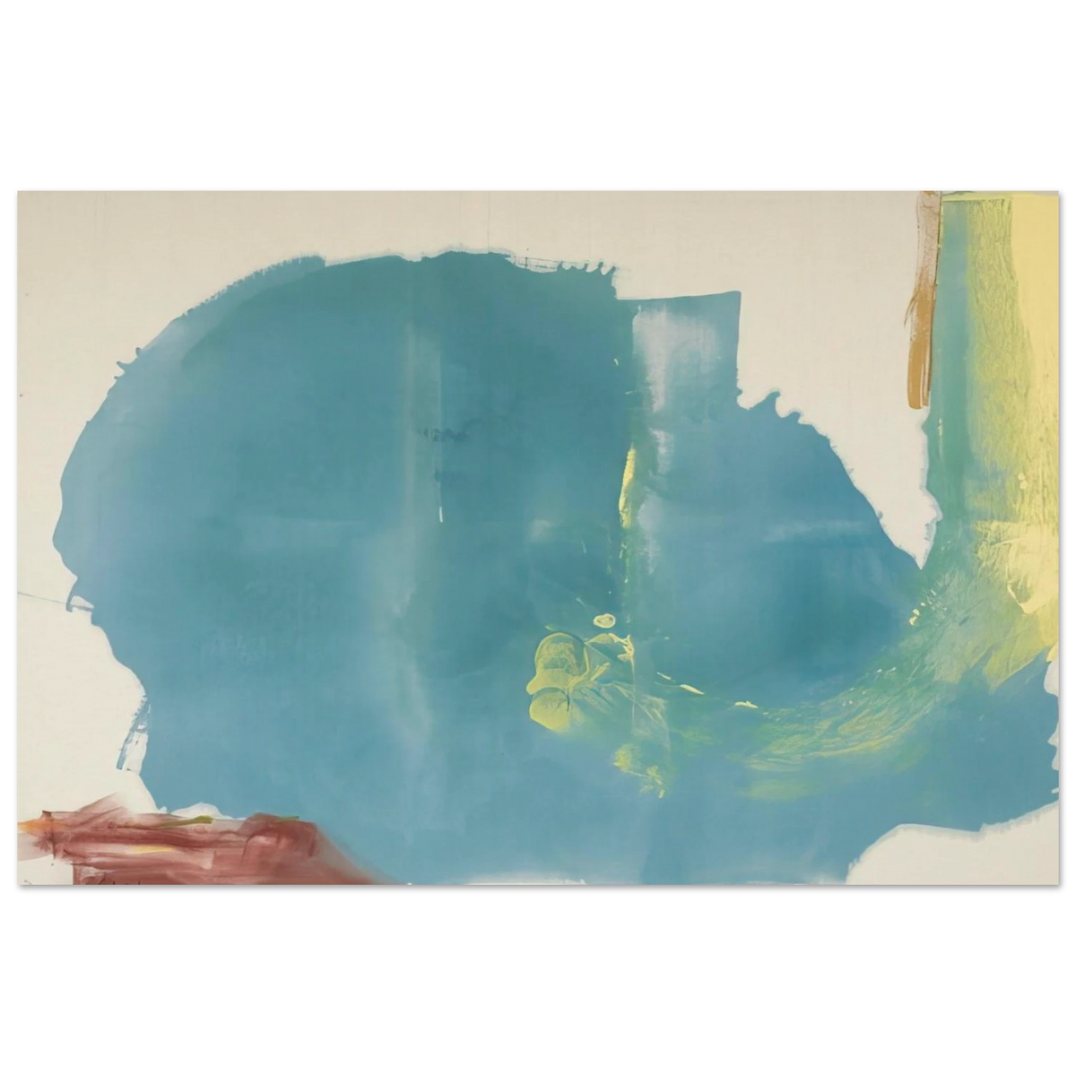Where Necessary - 1977 Poster | Helen Frankenthaler Poster | Frankenthaler Helen