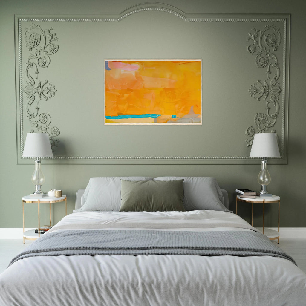 Royal Fireworks, 1975- Framed Poster | Helen Frankenthaler Framed Prints Wall Art | Frankenthaler Helen