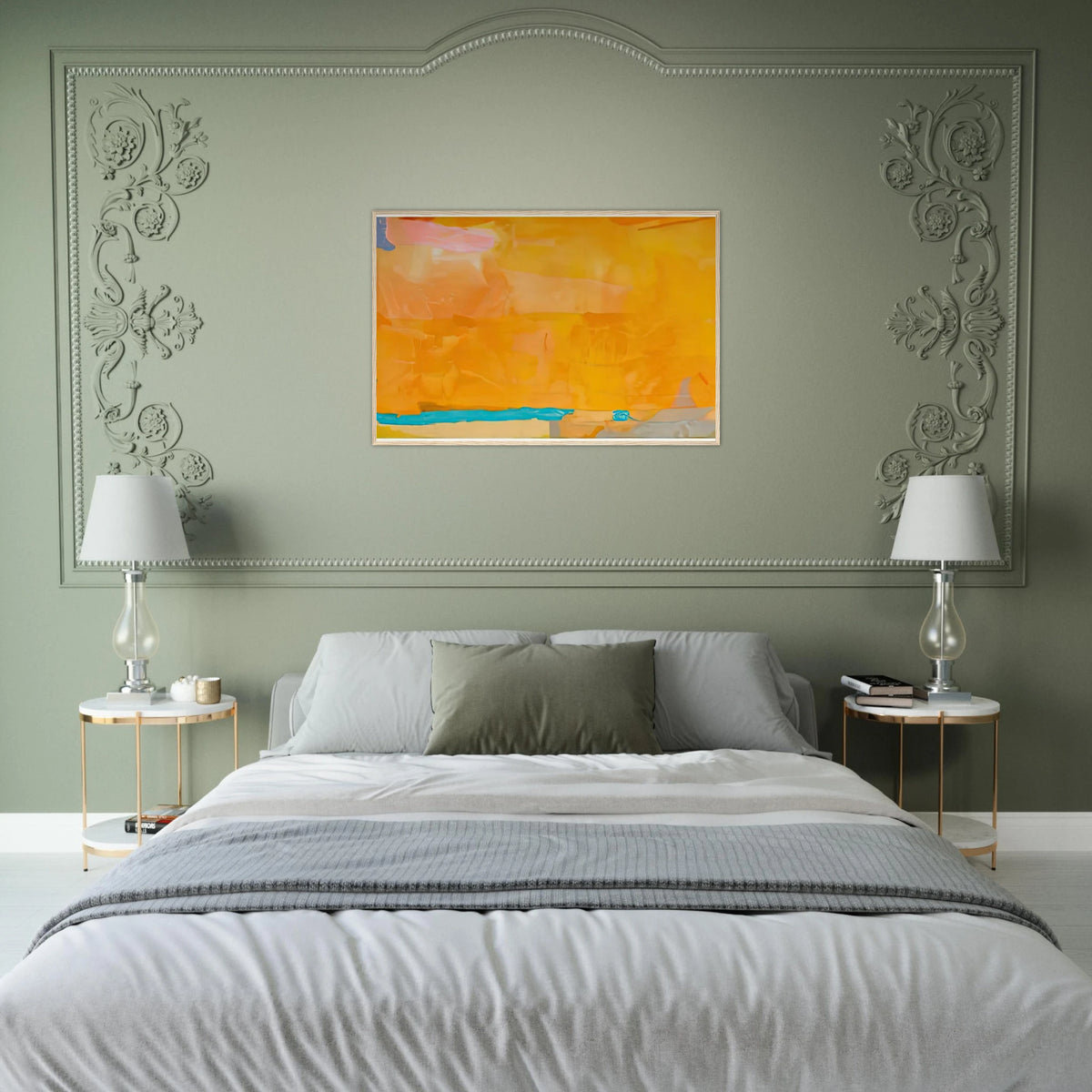 Royal Fireworks, 1975- Framed Poster | Helen Frankenthaler Framed Prints Wall Art | Frankenthaler Helen