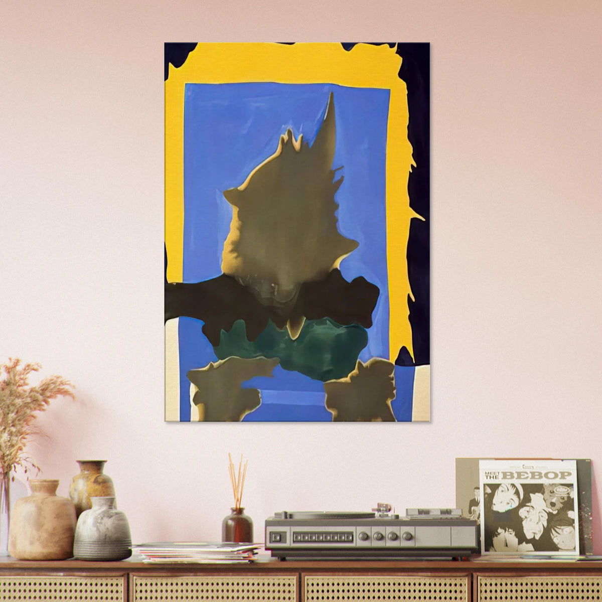 Interior Landscape - 1964 Canvas | Helen Frankenthaler Canvas | Frankenthaler Helen