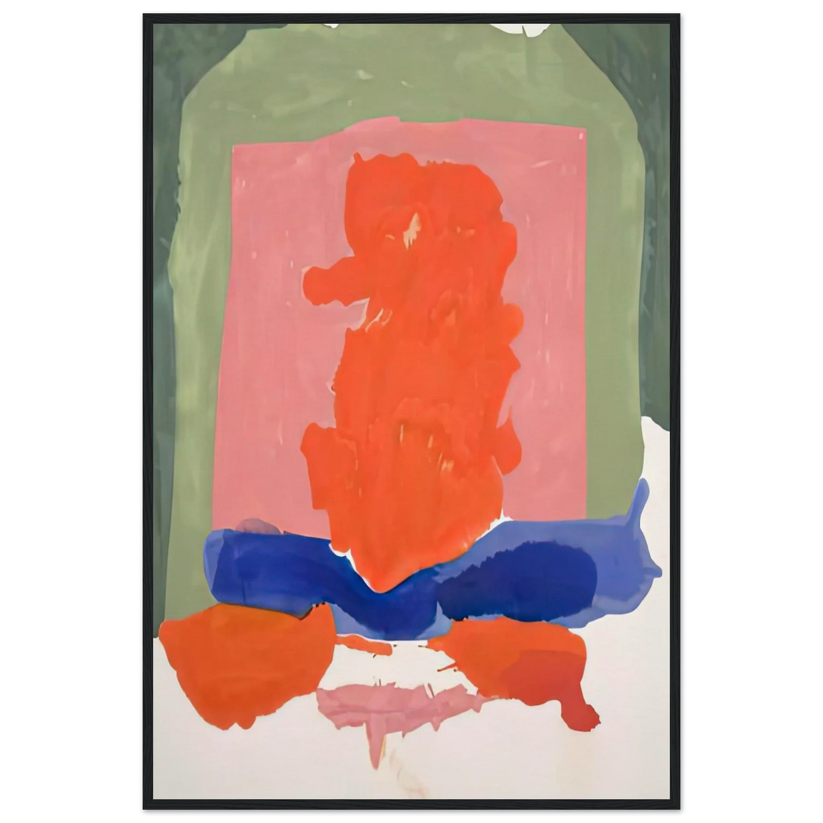 Small's Paradise, 1964- Framed Poster | Helen Frankenthaler Framed Prints Wall Art | Frankenthaler Helen