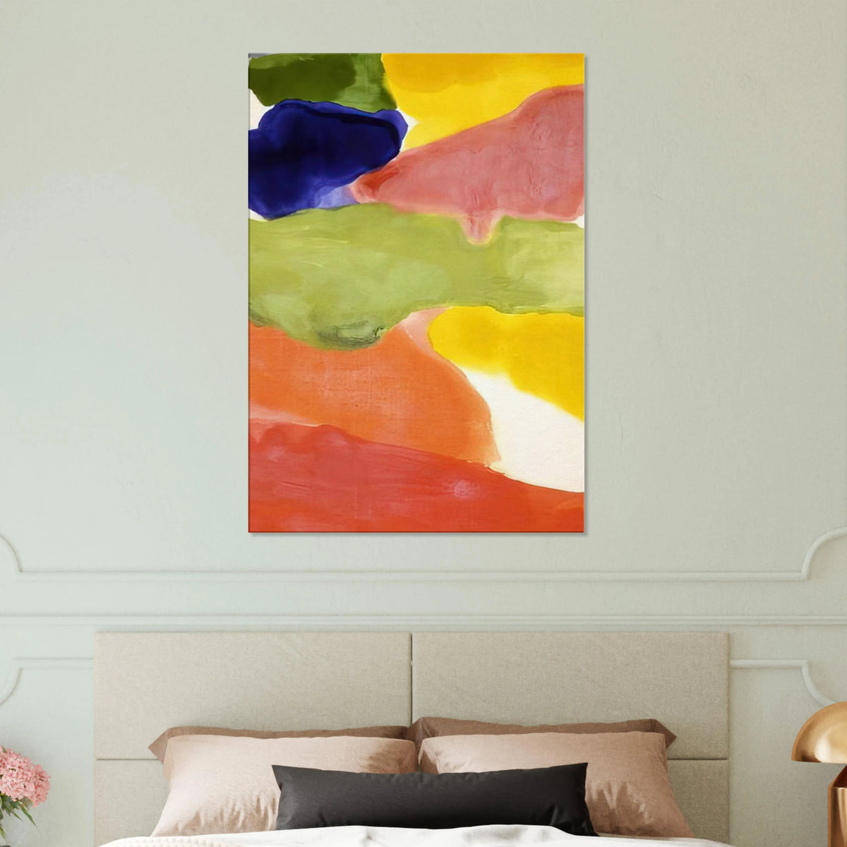 Tutti-Fruitti - 1966 Canvas | Helen Frankenthaler Canvas | Frankenthaler Helen