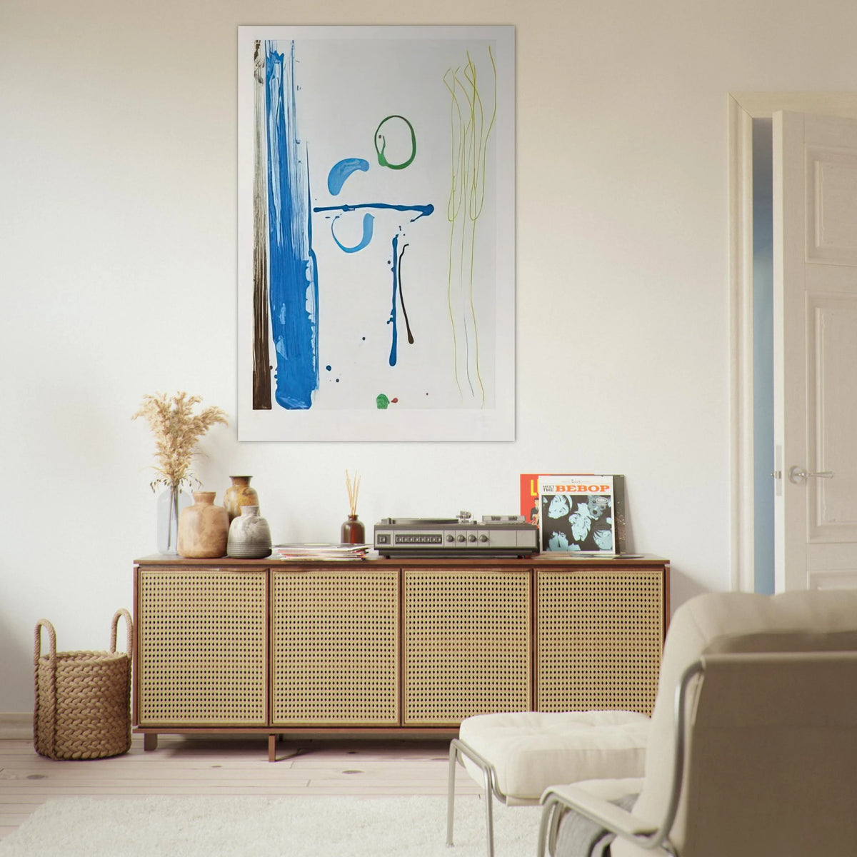Sunshine After Rain - 1987 Poster | Helen Frankenthaler Poster | Frankenthaler Helen