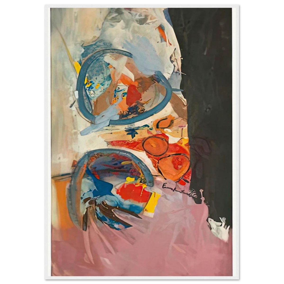 Take Off, 1956- Framed Poster | Helen Frankenthaler Framed Prints Wall Art | Frankenthaler Helen