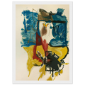 Beach Scene, 1961- Framed Poster | Helen Frankenthaler Framed Prints Wall Art | Frankenthaler Helen