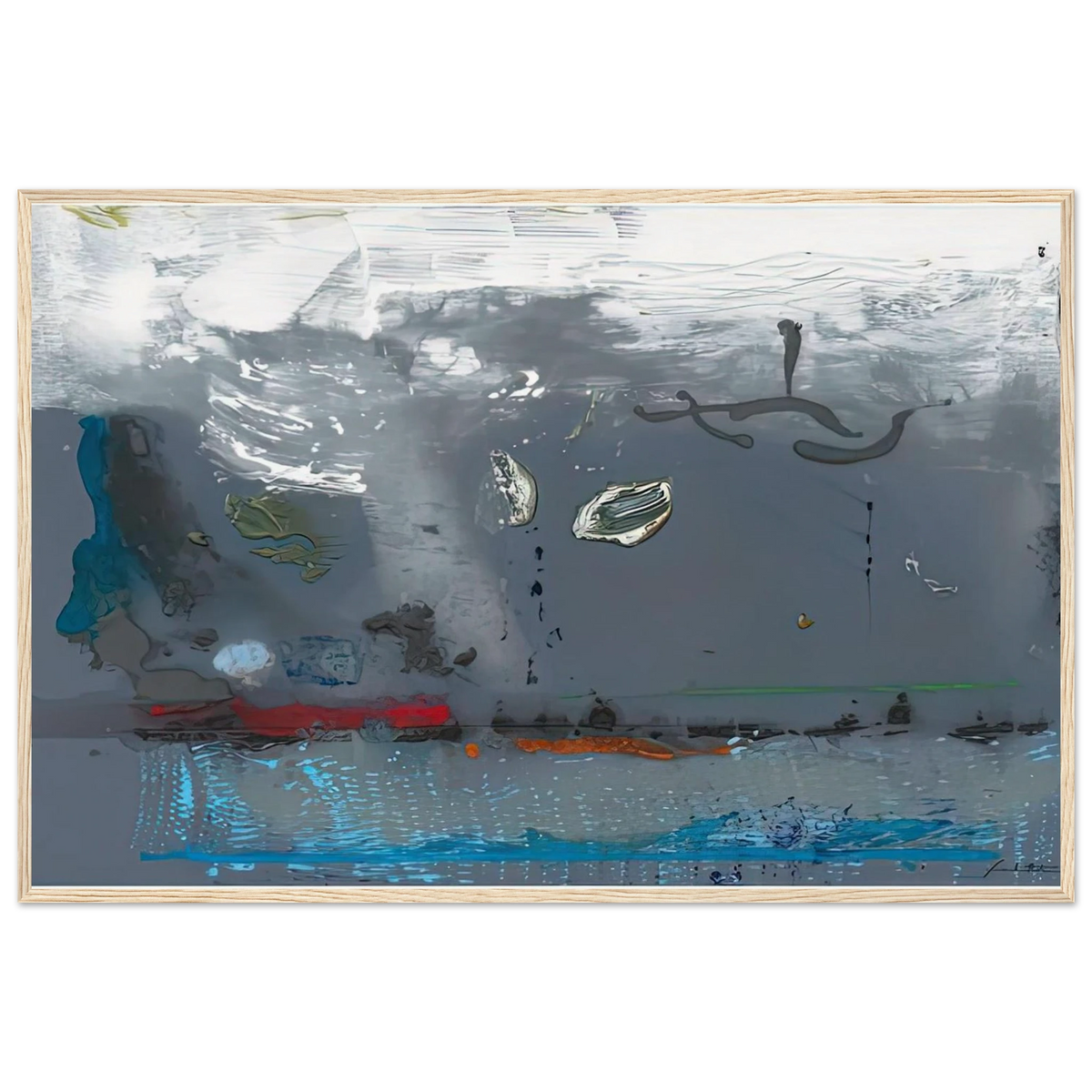 Vespers, 1992- Framed Poster | Helen Frankenthaler Framed Prints Wall Art | Frankenthaler Helen