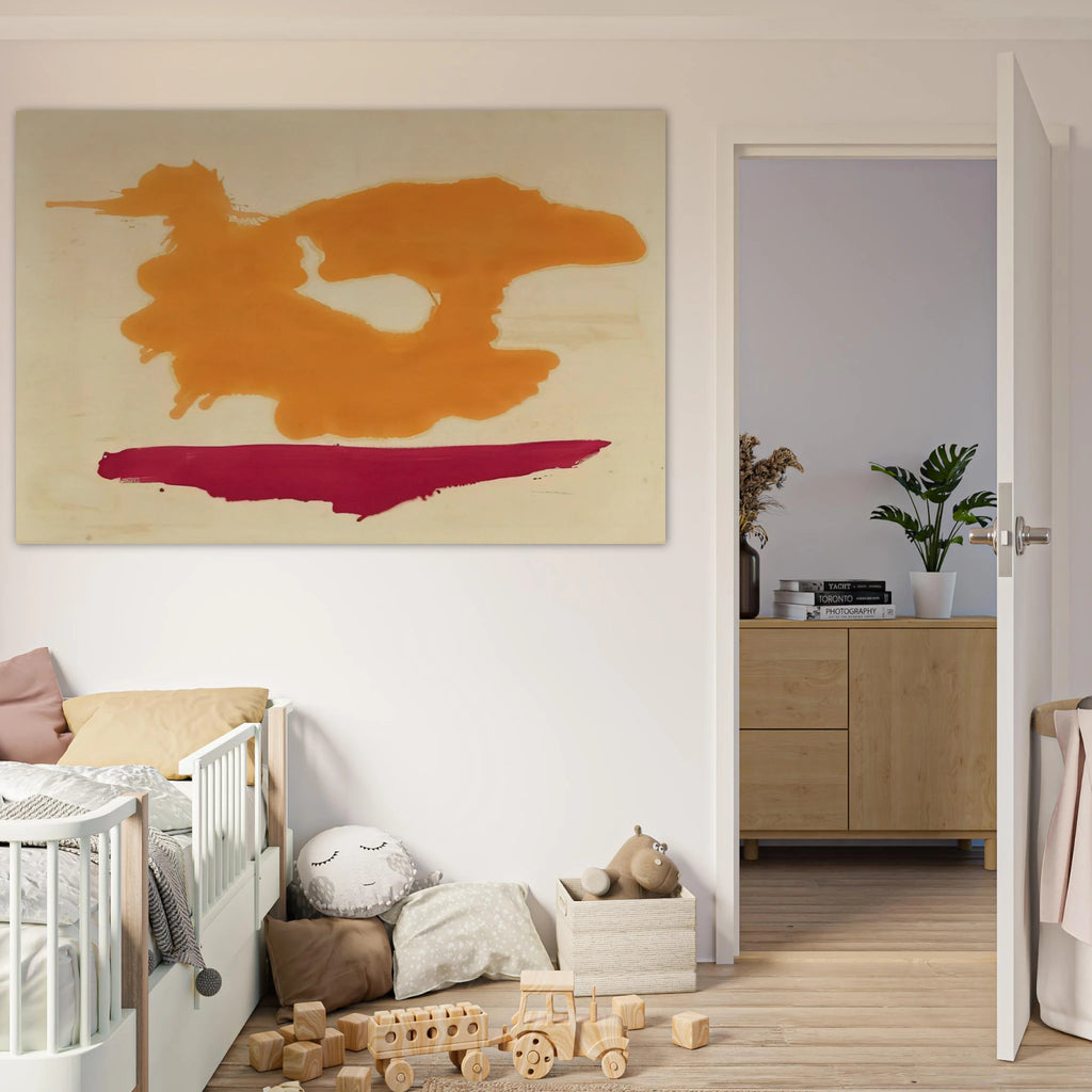 Only Orange - 1963 Poster | Helen Frankenthaler Poster | Frankenthaler Helen