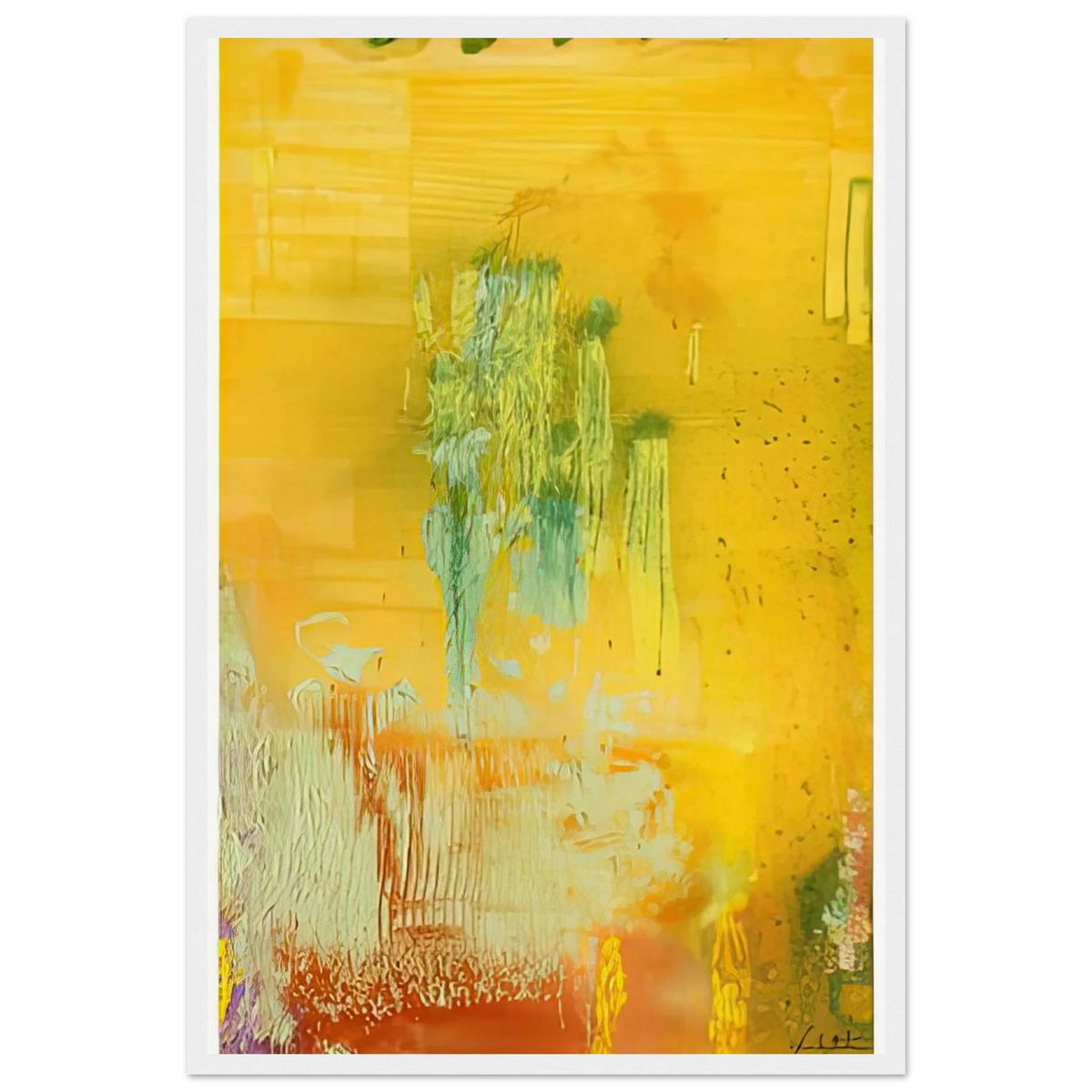 Aspens, 1991- Framed Poster | Helen Frankenthaler Framed Prints Wall Art | Frankenthaler Helen