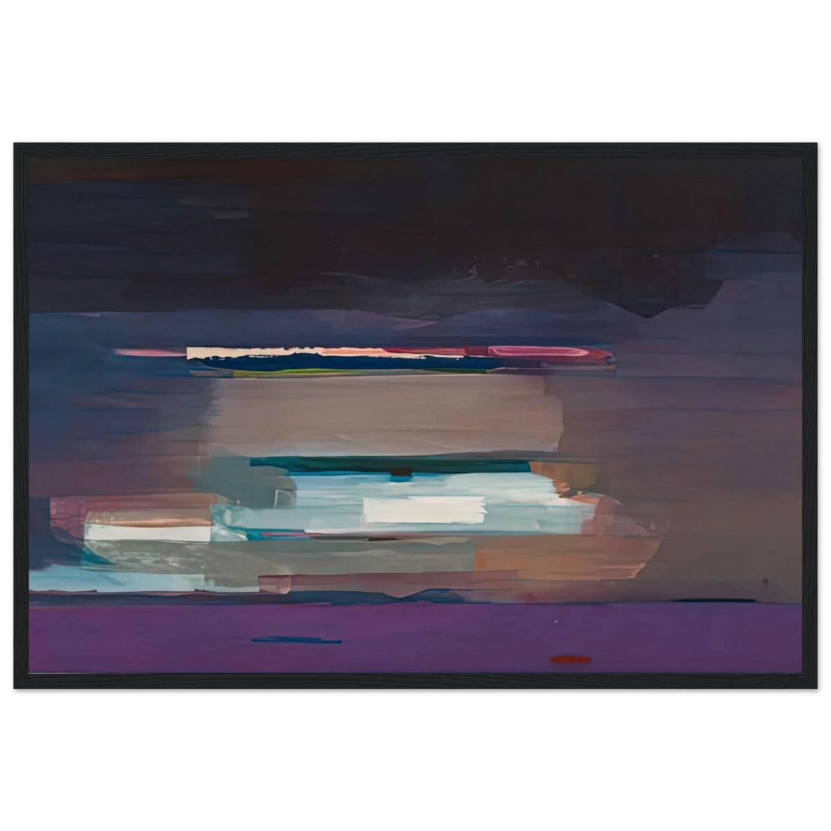 Viewpoint I, 1974- Framed Poster | Helen Frankenthaler Framed Prints Wall Art | Frankenthaler Helen