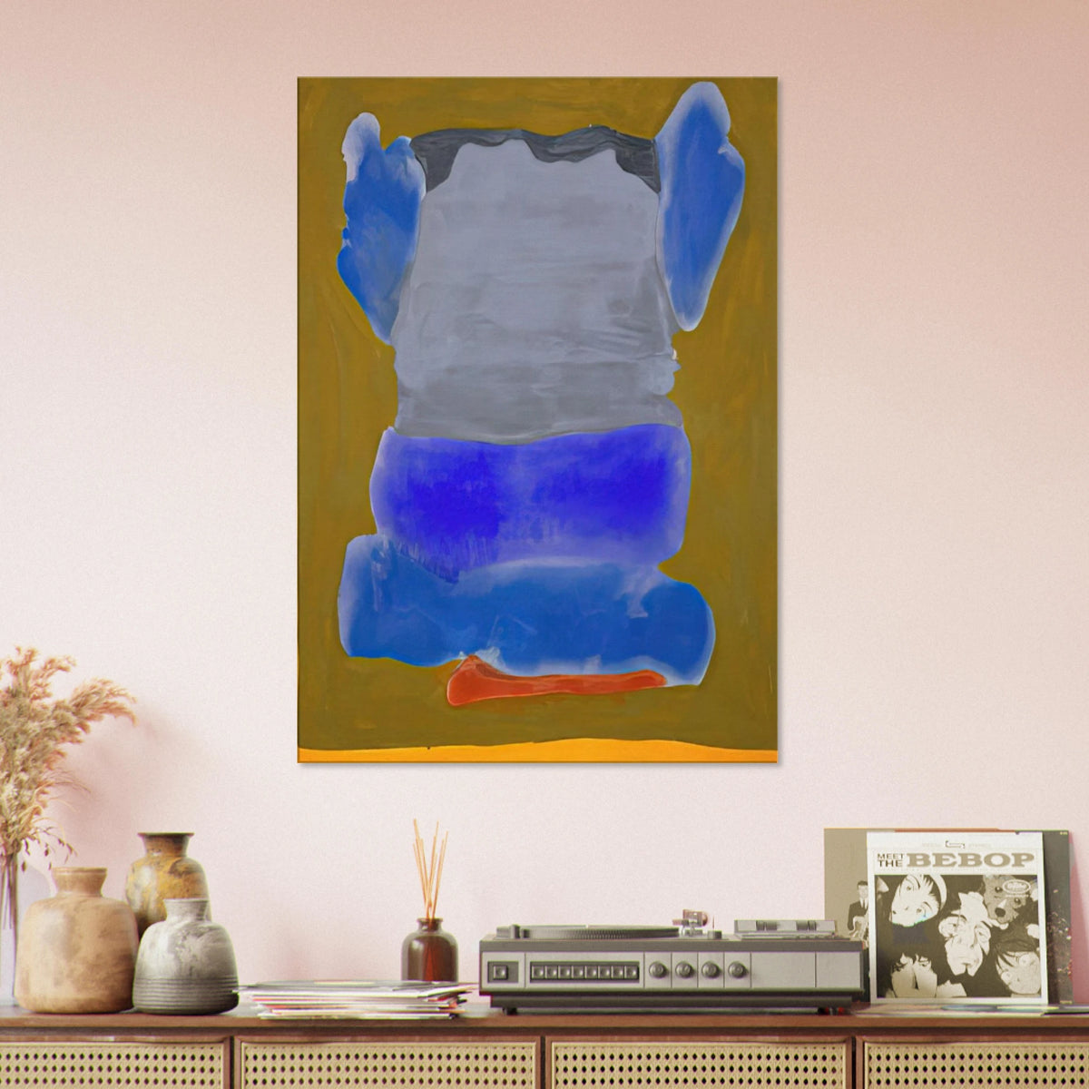 Buddha s Court - 1964 Canvas | Helen Frankenthaler Canvas | Frankenthaler Helen