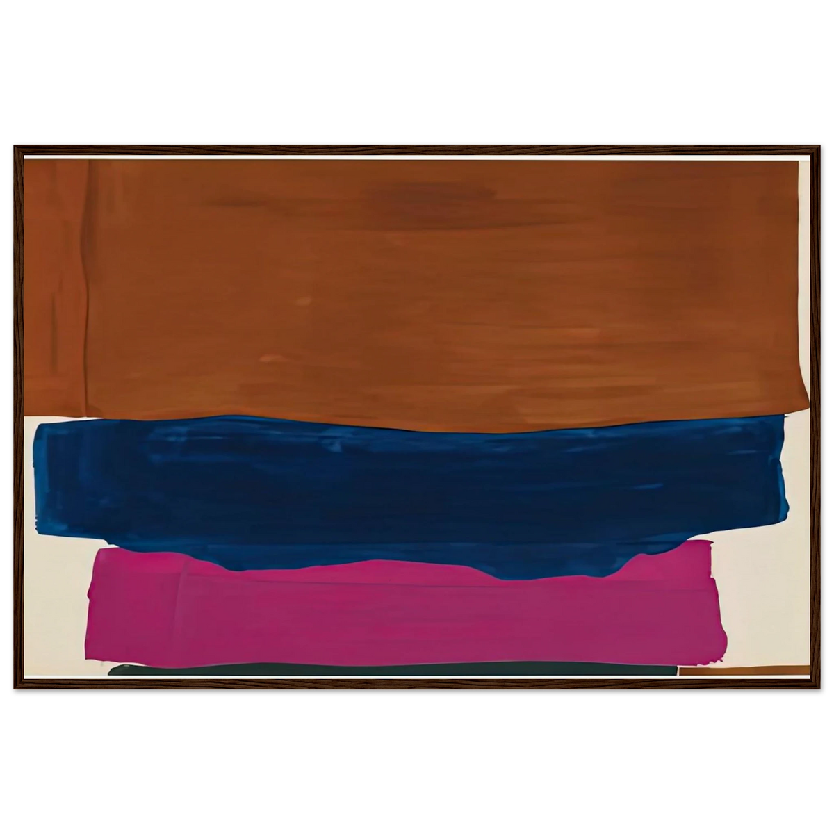 Indian Summer, 1967- Framed Poster | Helen Frankenthaler Framed Prints Wall Art | Frankenthaler Helen