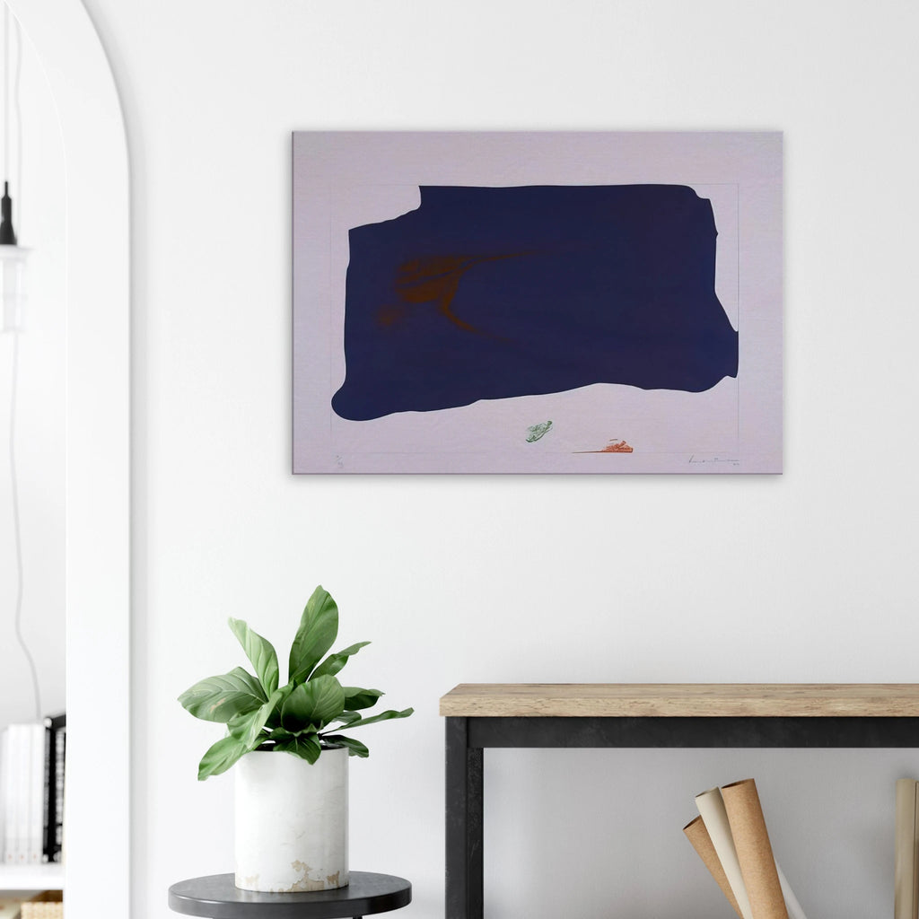 Variation II on Mauve Corner - 1969 Canvas | Helen Frankenthaler Canvas | Frankenthaler Helen
