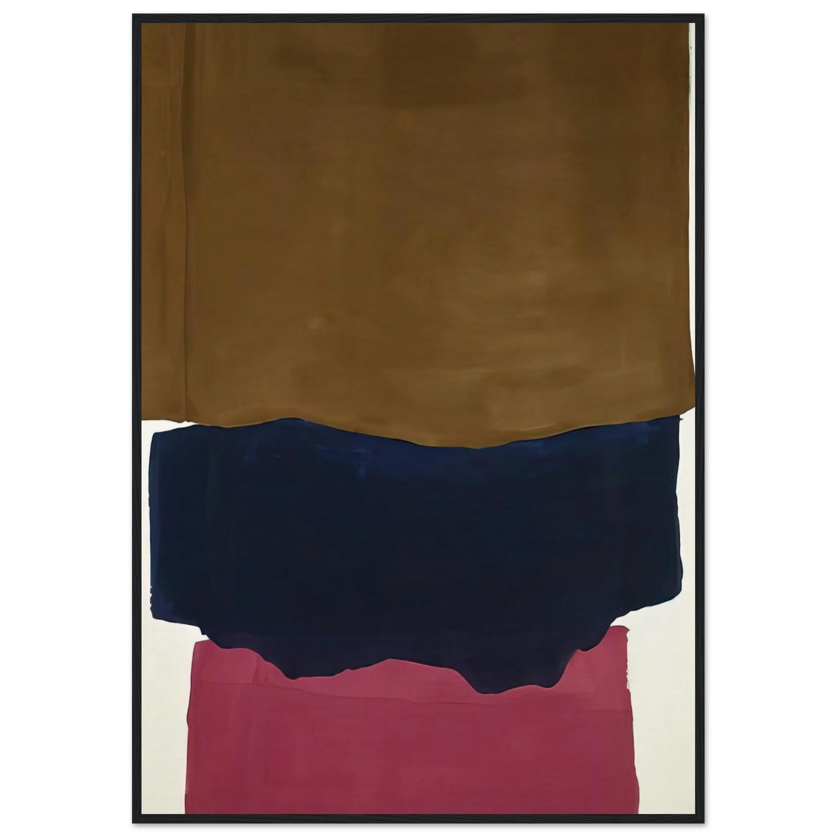 Indian Summer - 1967 Framed Poster | Helen Frankenthaler Framed Prints Wall Art | Frankenthaler Helen