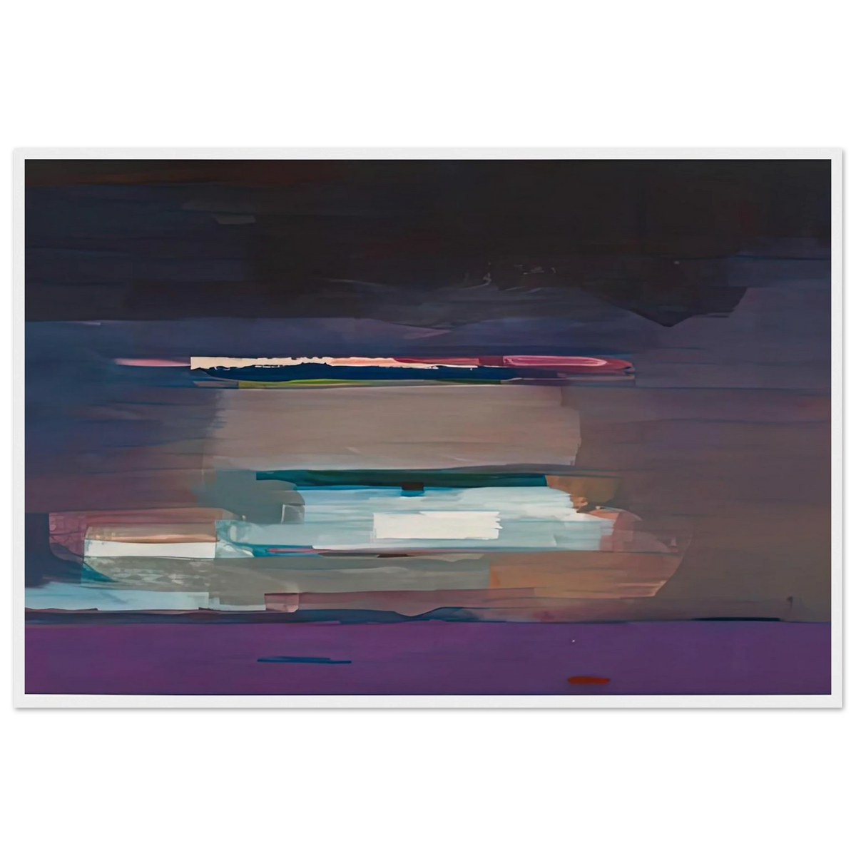 Viewpoint I, 1974- Framed Poster | Helen Frankenthaler Framed Prints Wall Art | Frankenthaler Helen