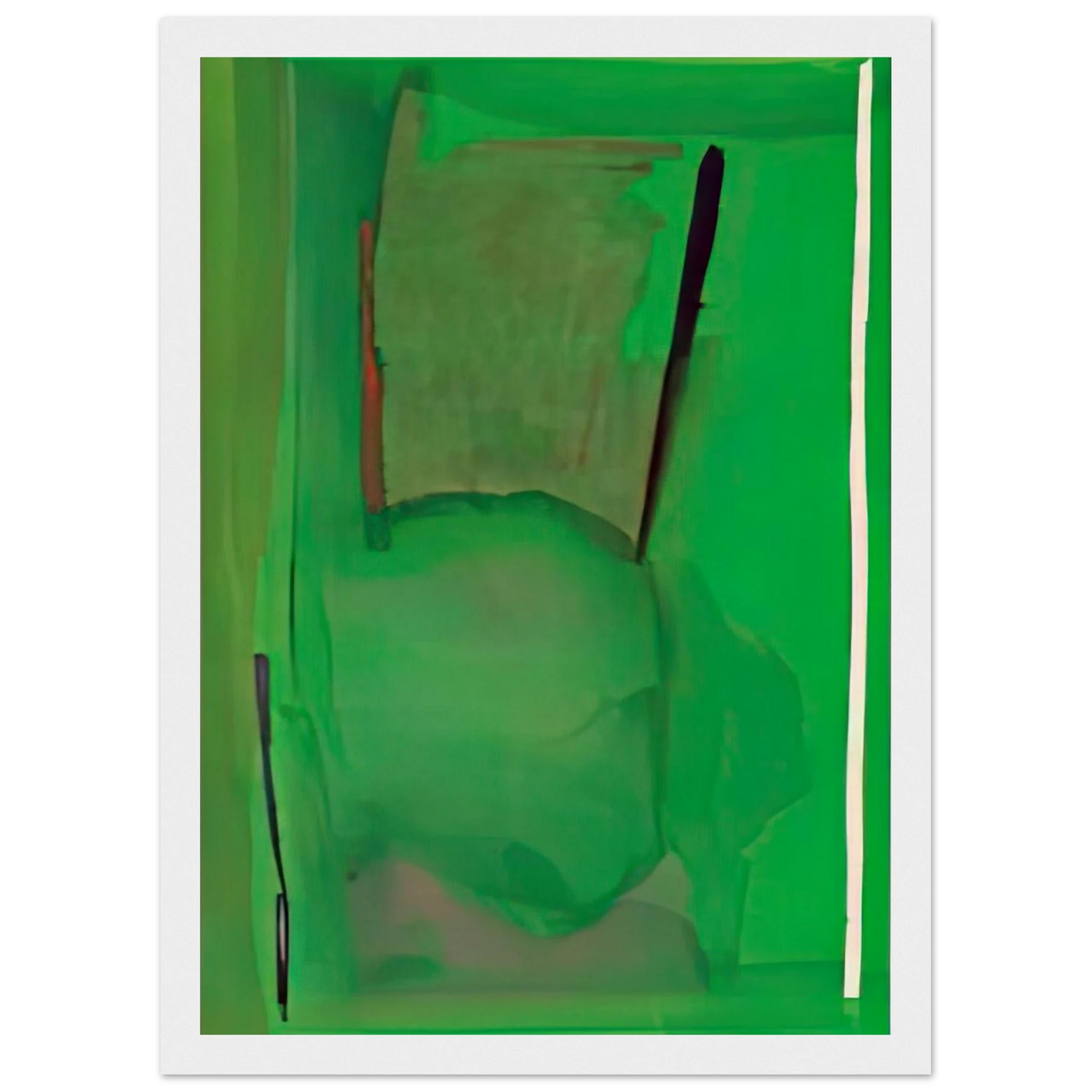 Ocean Drive West #2, 1974- Framed Poster | Helen Frankenthaler Framed Prints Wall Art | Frankenthaler Helen