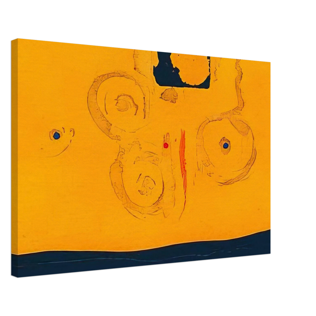 Plaza Real - 1988 Canvas | Helen Frankenthaler Canvas | Frankenthaler Helen