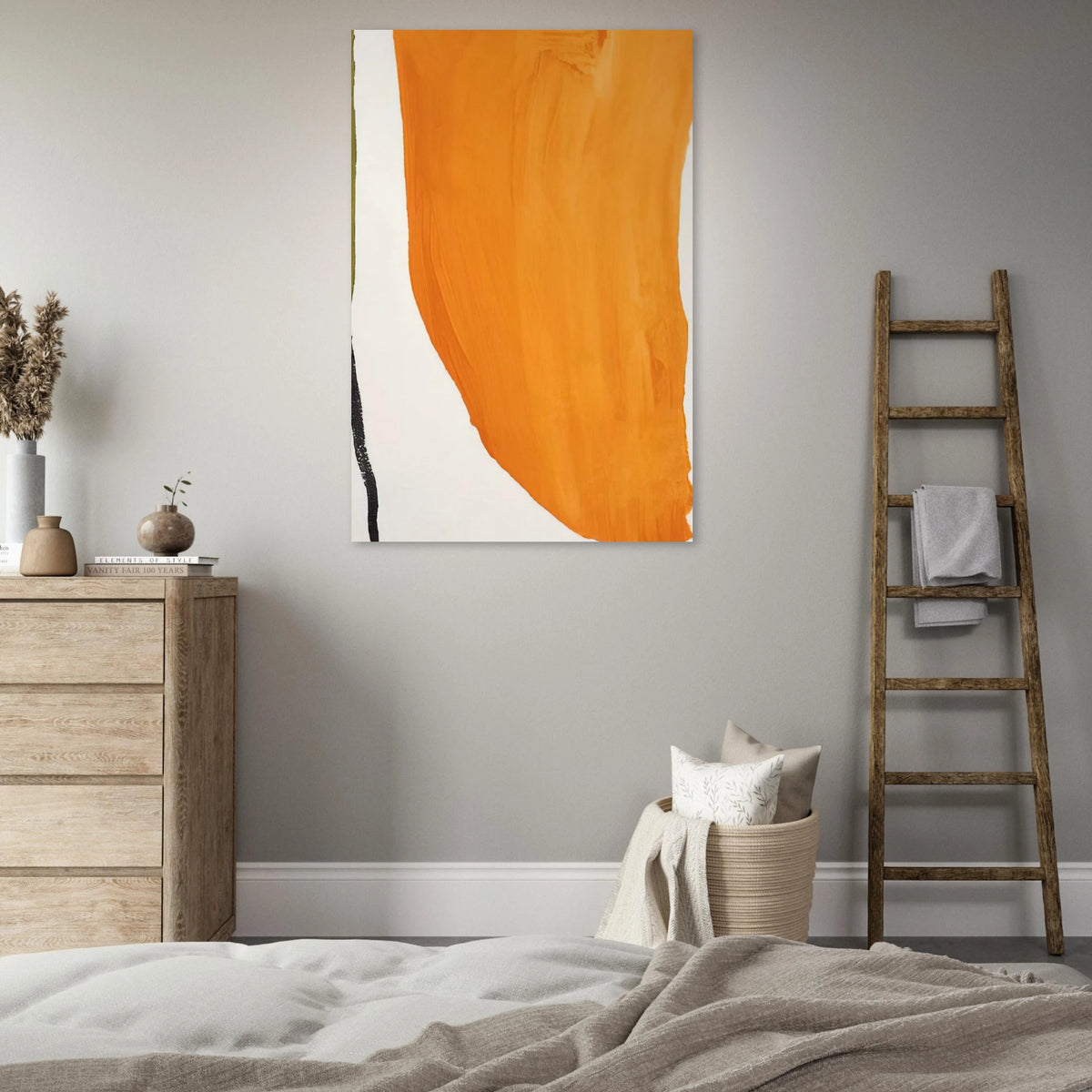 Orange Downpour - 1970 Poster | Helen Frankenthaler Poster | Frankenthaler Helen
