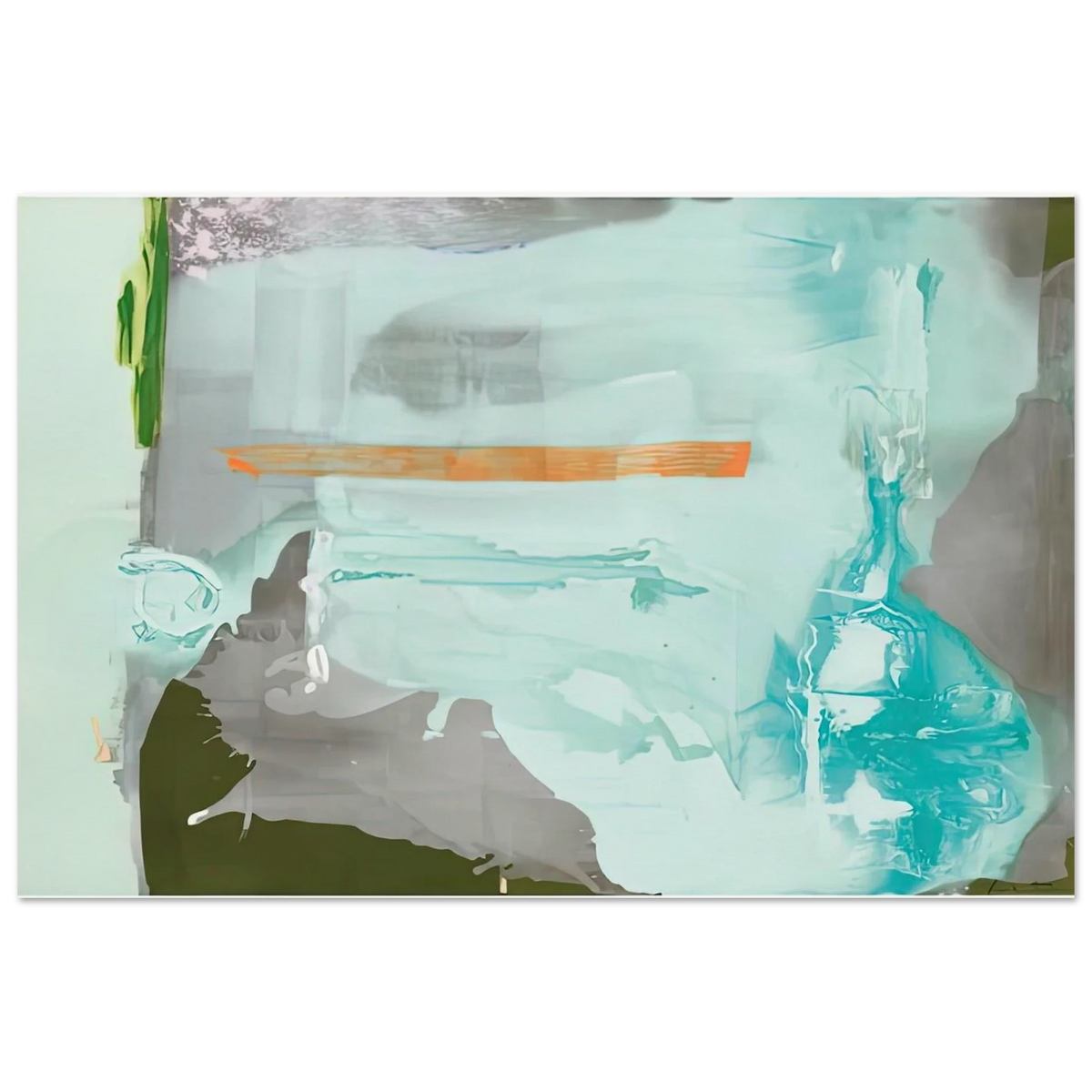Poseidon, 1990- Poster | Helen Frankenthaler Poster | Frankenthaler Helen