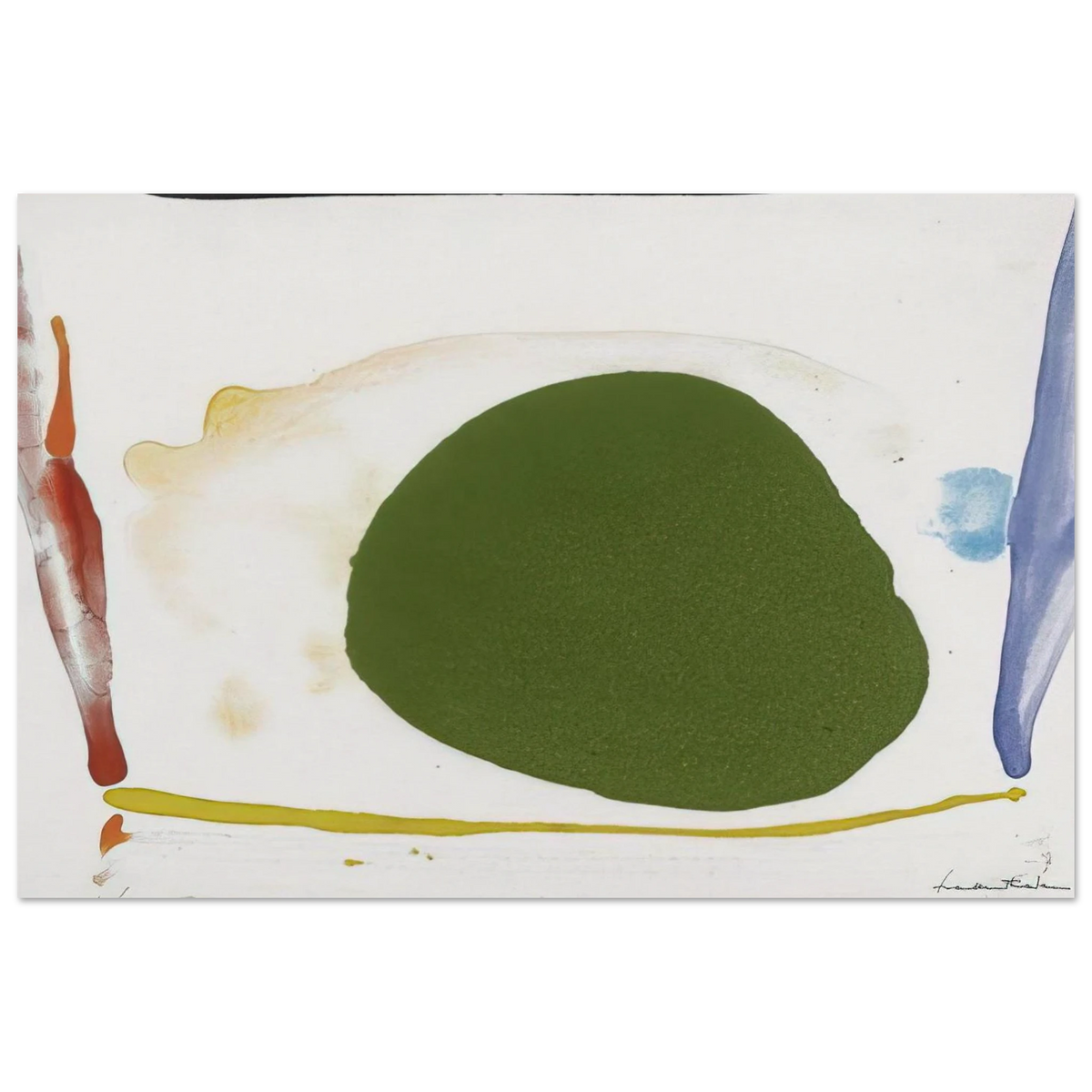 Thanksgiving Day - 1973 Poster | Helen Frankenthaler Poster | Frankenthaler Helen
