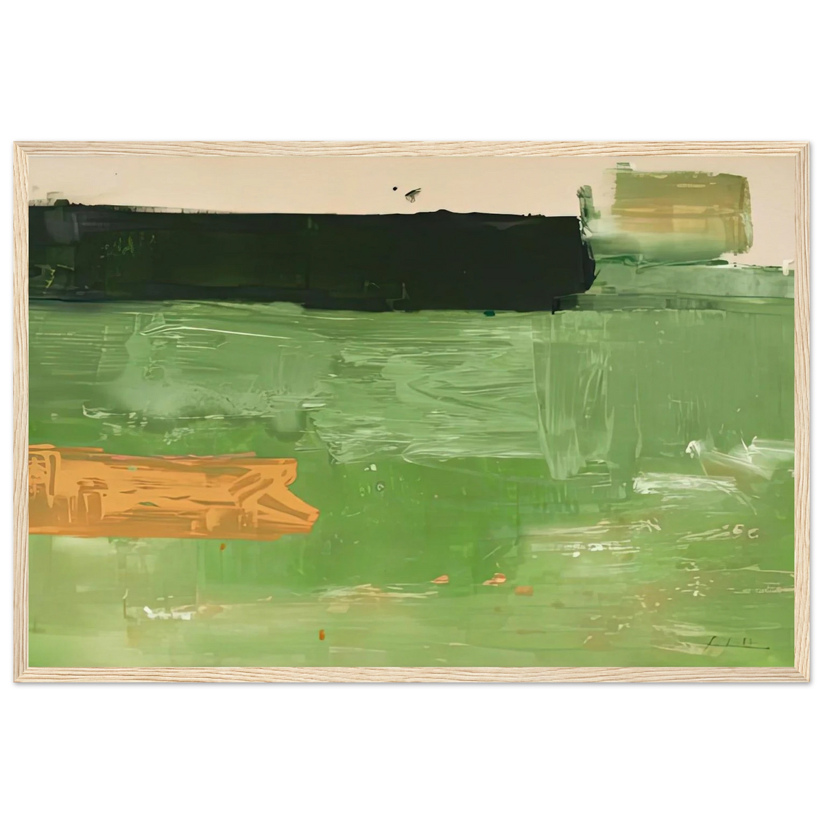 Mediterranean, 1981- Framed Poster | Helen Frankenthaler Framed Prints Wall Art | Frankenthaler Helen