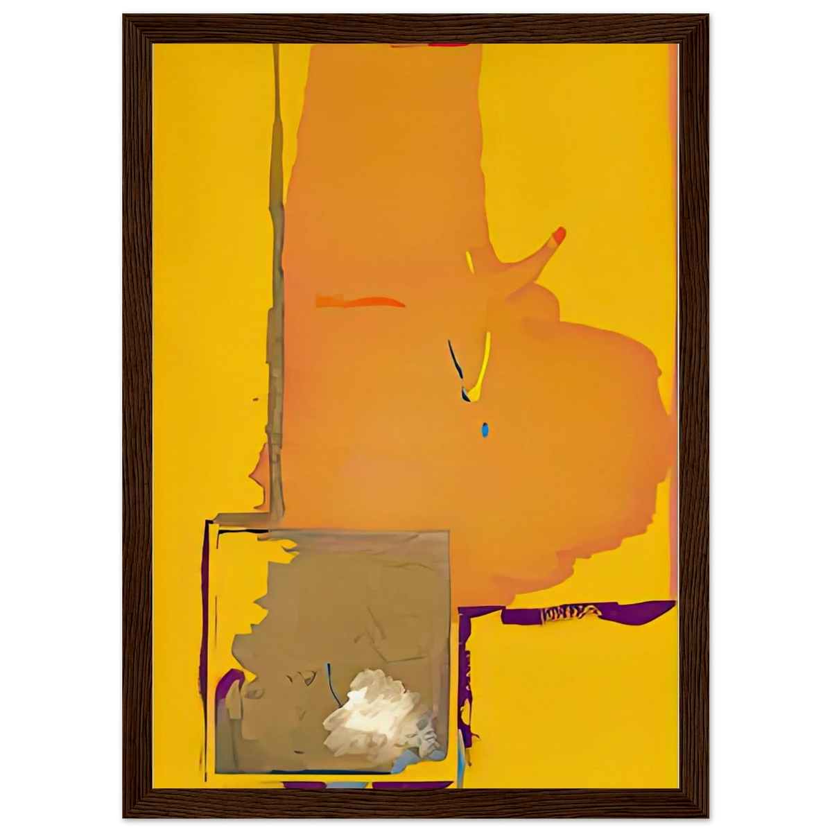 Mardi Gras, 1987- Framed Poster | Helen Frankenthaler Framed Prints Wall Art | Frankenthaler Helen