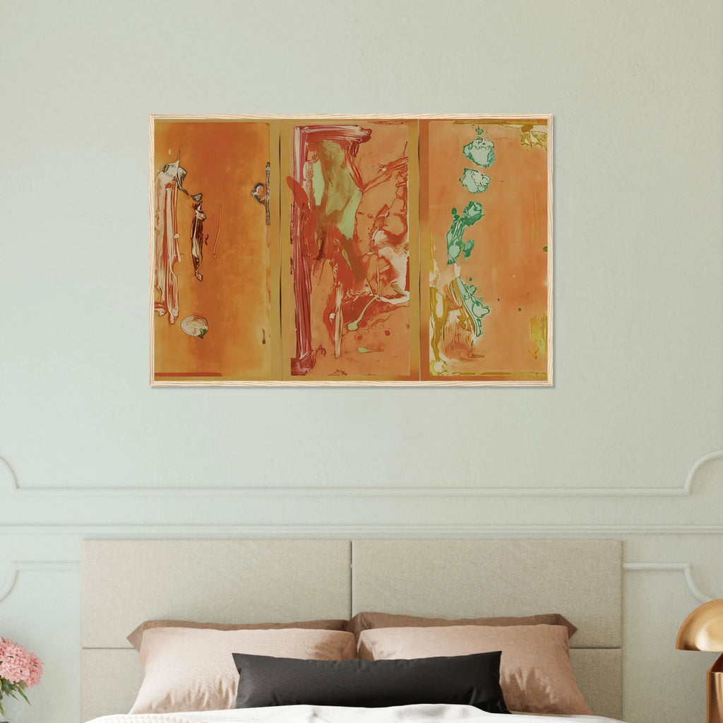 Gateway - 1988 Framed Poster | Helen Frankenthaler Framed Prints Wall Art | Frankenthaler Helen