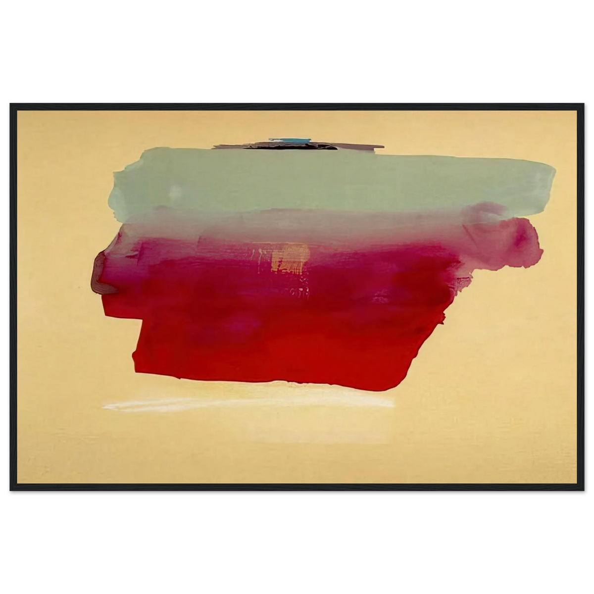 Robinson s Wrap - 1974 Framed Poster | Helen Frankenthaler Framed Prints Wall Art | Frankenthaler Helen