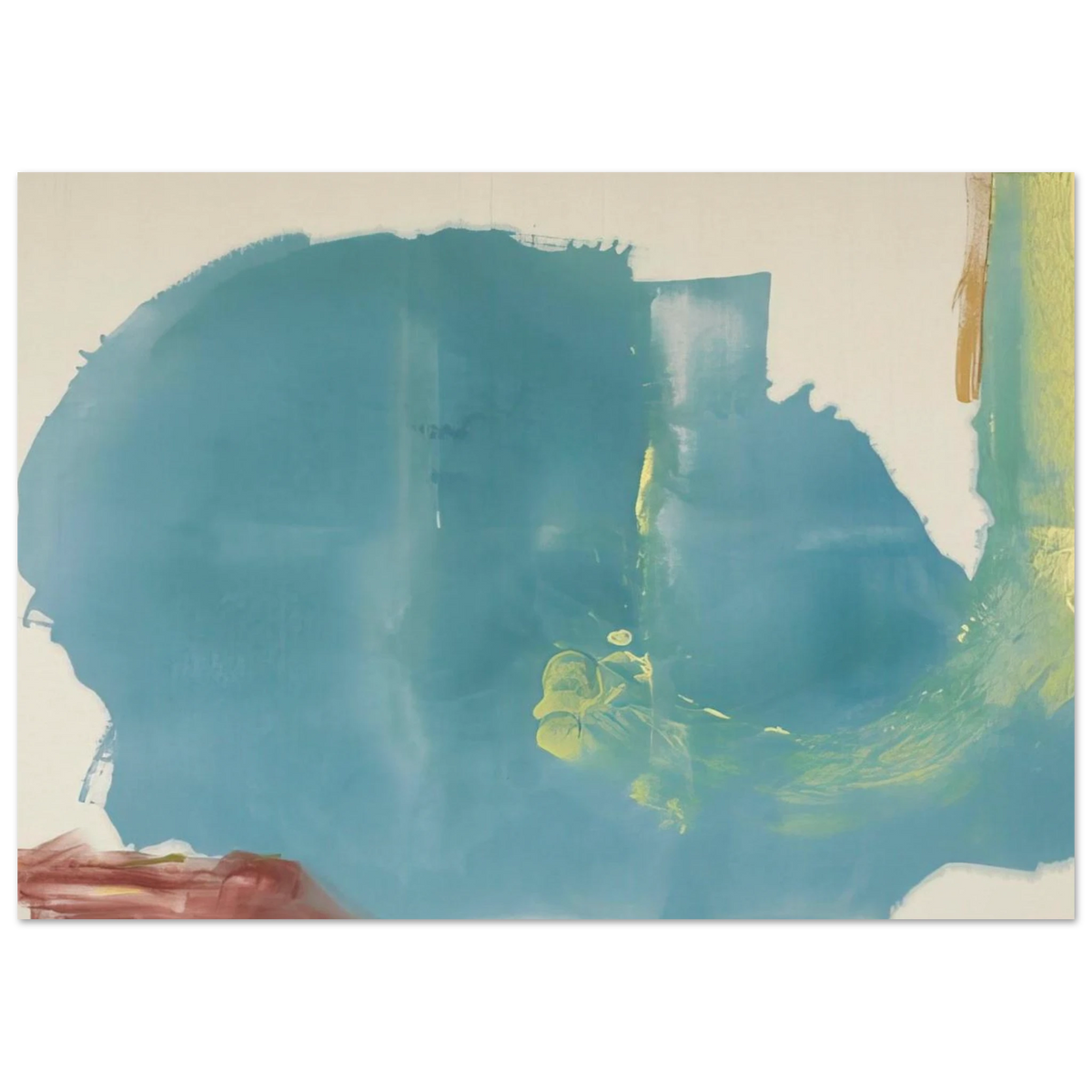 Where Necessary - 1977 Poster | Helen Frankenthaler Poster | Frankenthaler Helen